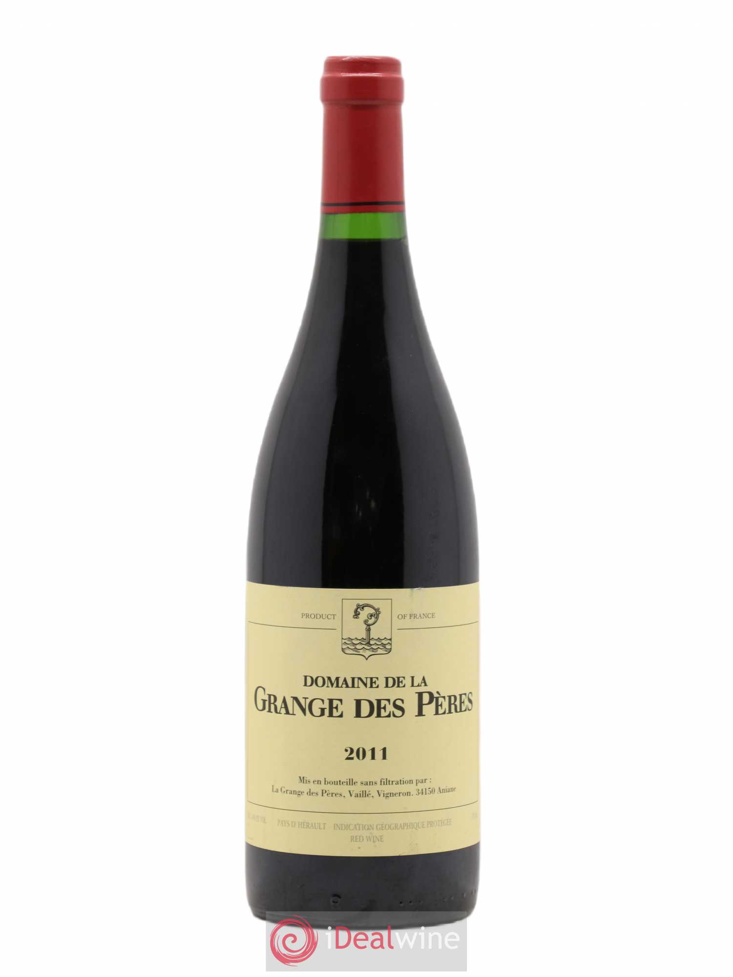 Pays d'Hérault Grange des Pères Laurent Vaillé 2011 - Lot de 1 bouteille - 0