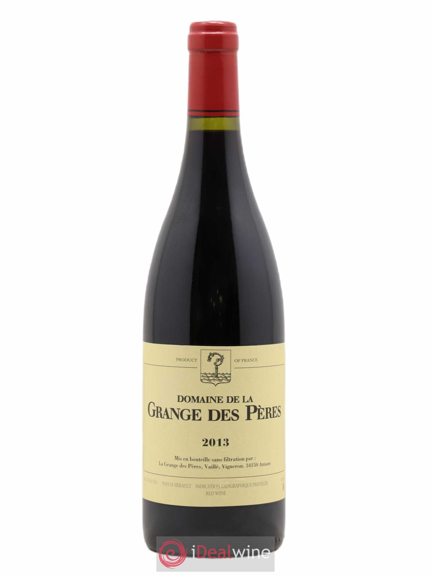 Pays d'Hérault Grange des Pères Laurent Vaillé 2013 - Lot de 1 bouteille - 0