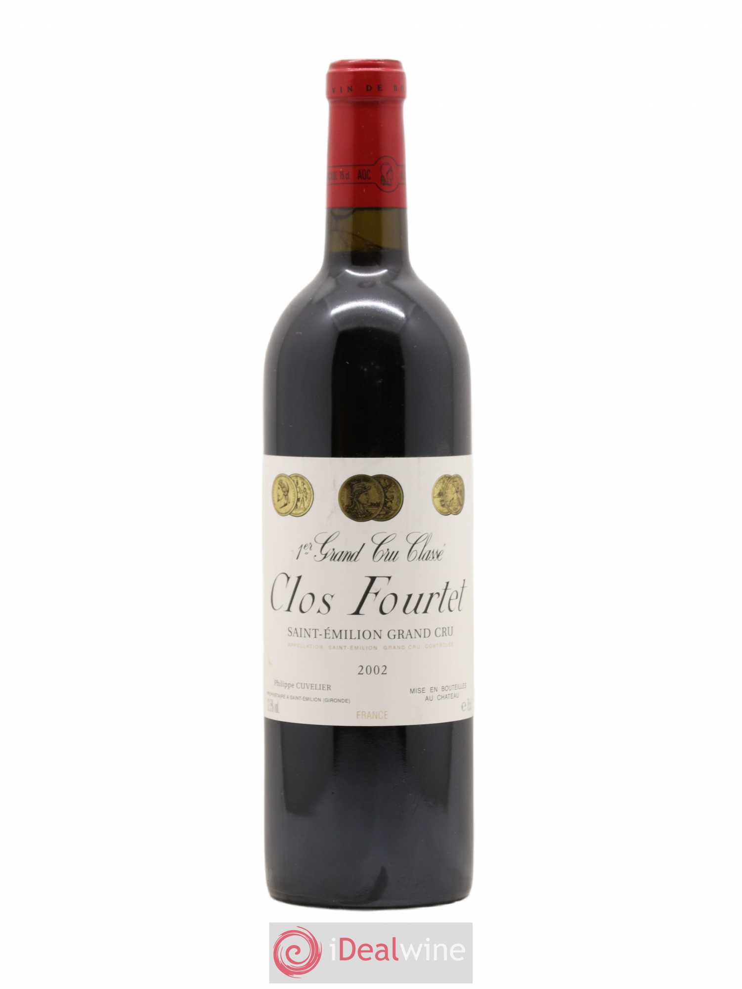 Clos Fourtet 1er Grand Cru Classé B 2002 - Lot de 1 bouteille - 0