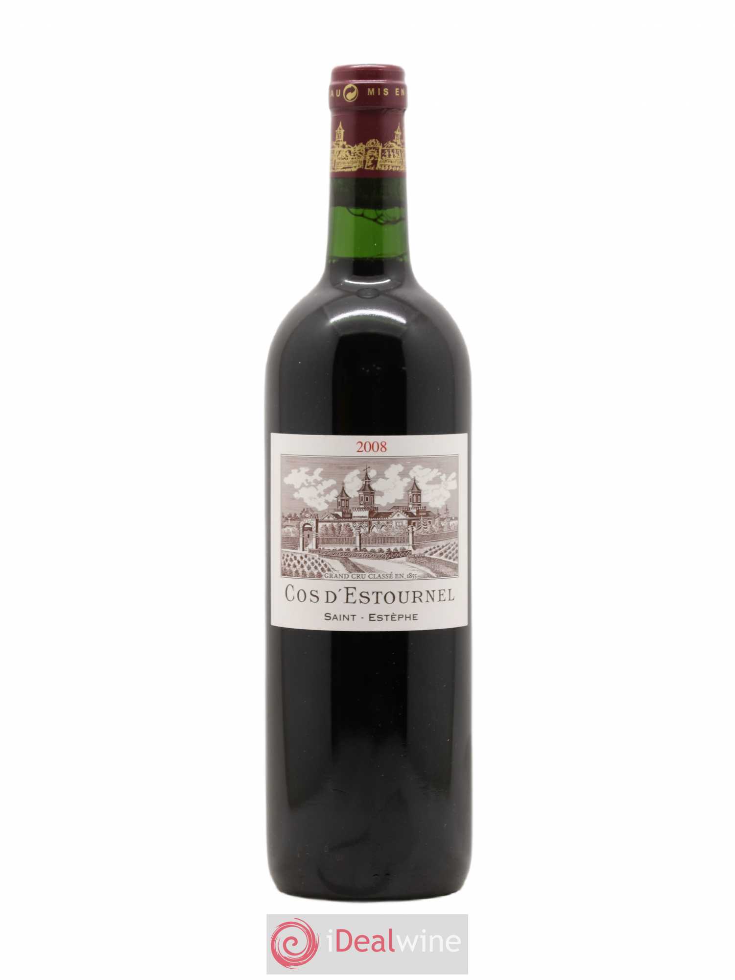 Cos d'Estournel 2ème Grand Cru Classé 2008 - Lot de 1 bouteille - 0