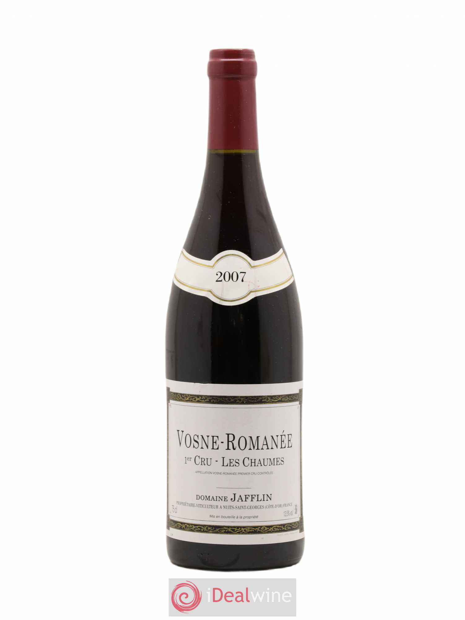 Vosne-Romanée 1er Cru Les Chaumes Domaine Jafflin 2007 - Posten von 1 Flasche - 0