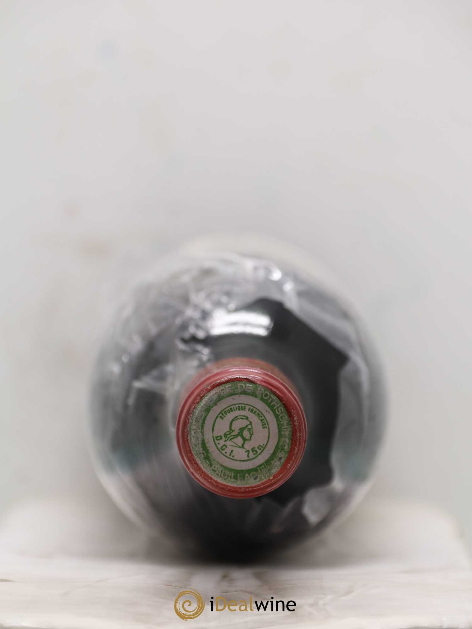 Château Mouton Rothschild 1er Grand Cru Classé 1987 - Lot de 1 bouteille - 1
