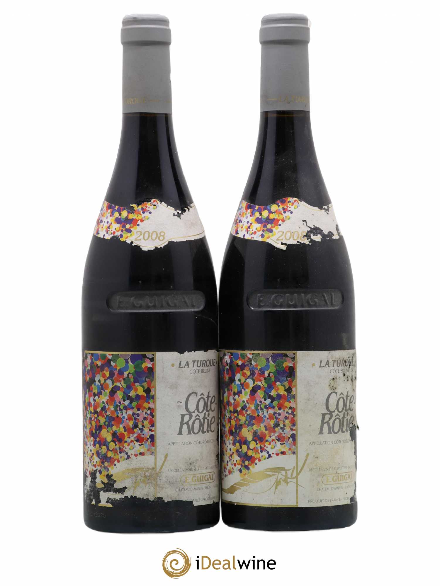 Côte-Rôtie La Turque Guigal 2008 - Lot de 2 bouteilles - 0