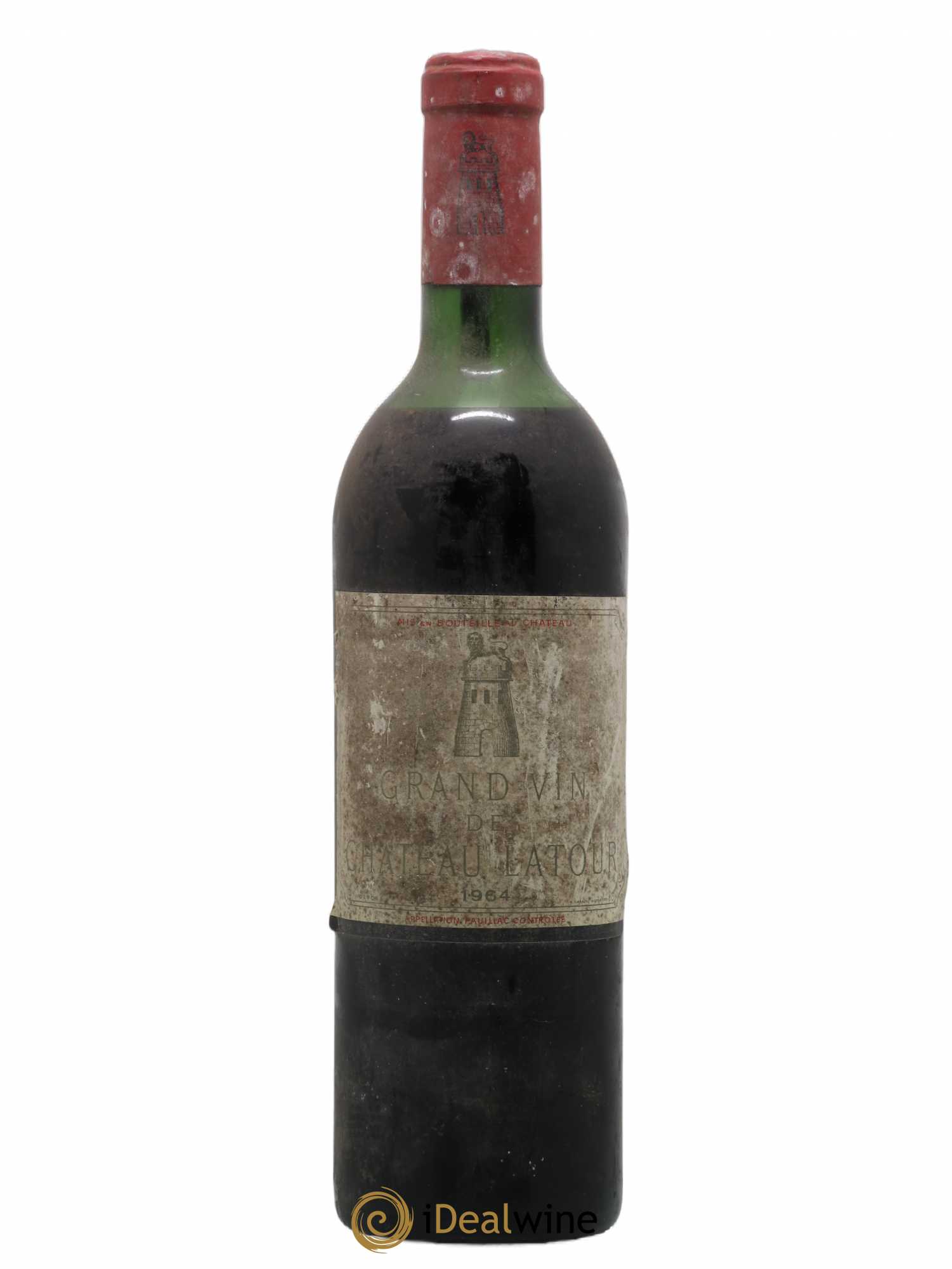 Château Latour 1er Grand Cru Classé 1964 - Lot de 1 bouteille - 0