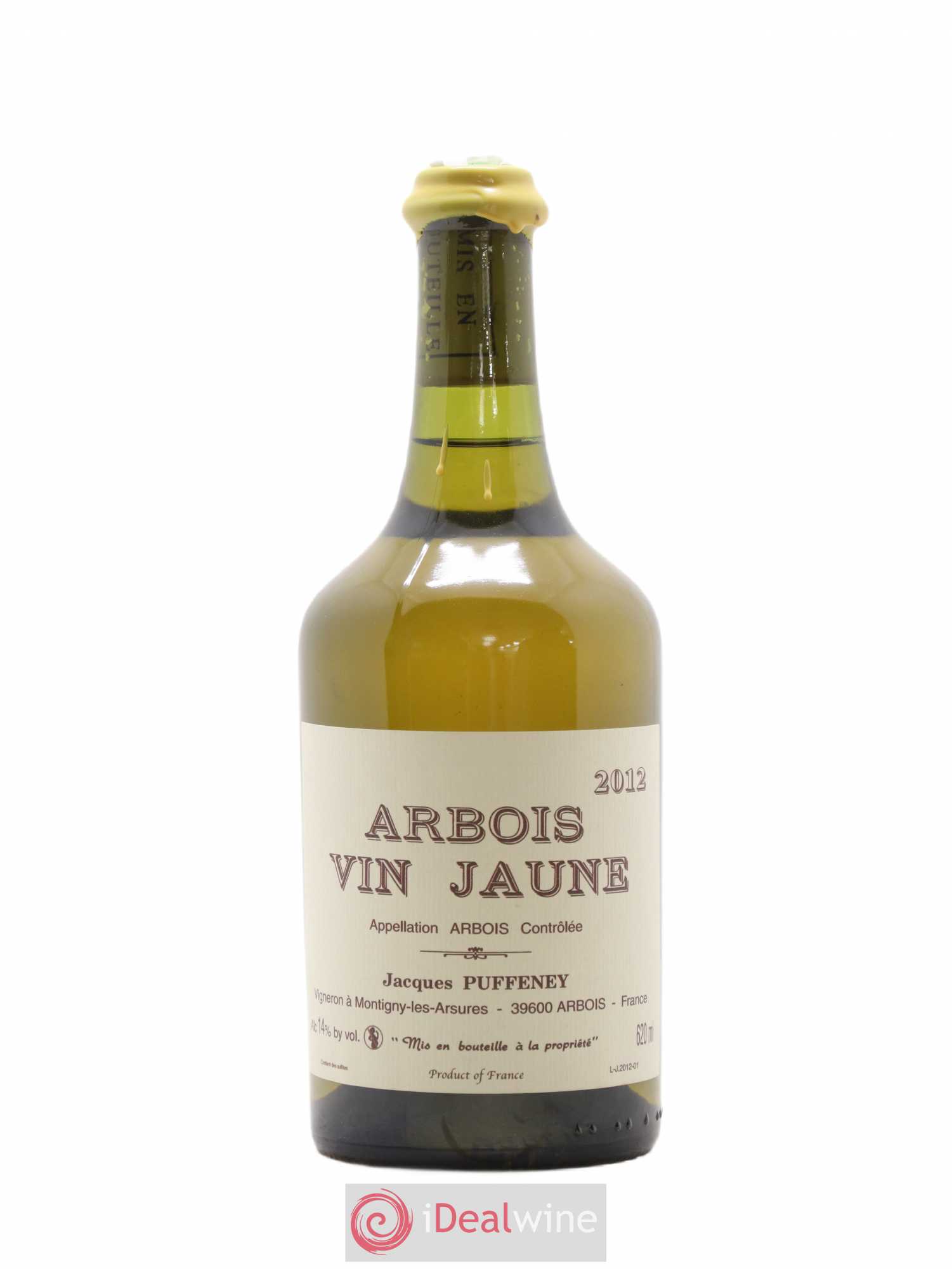 Arbois Vin Jaune Jacques Puffeney 2012 - Lot de 1 bouteille - 0