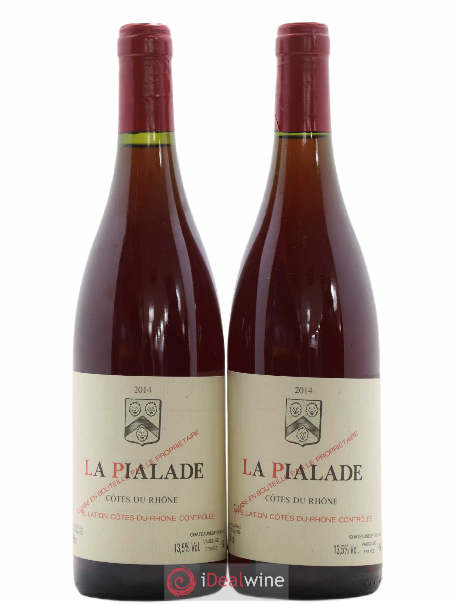 Côtes-du-Rhône La Pialade Emmanuel Reynaud 2014 - Lot de 2 bouteilles - 0