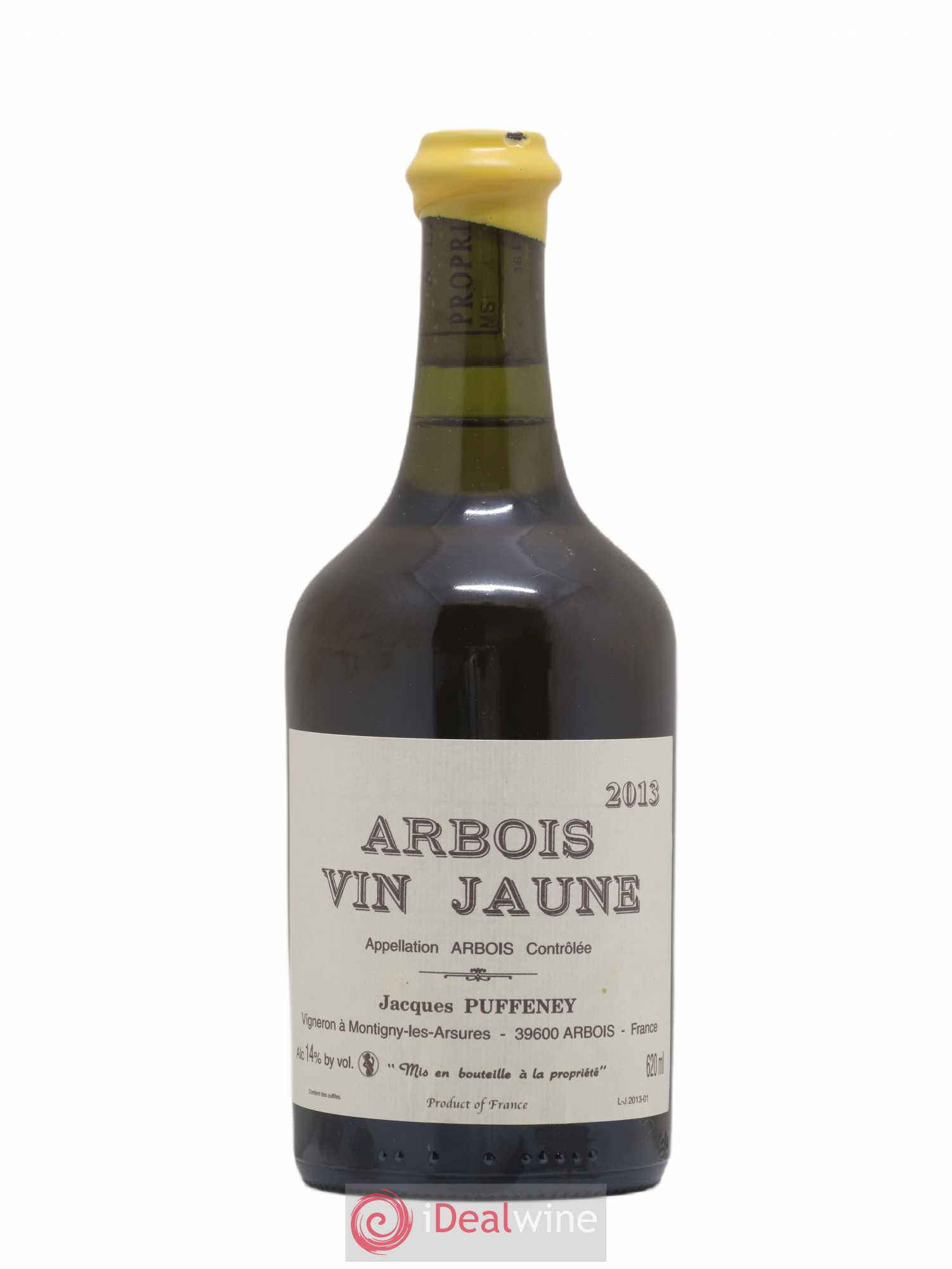 Arbois Vin Jaune Jacques Puffeney 2013 - Lot de 1 bouteille - 0