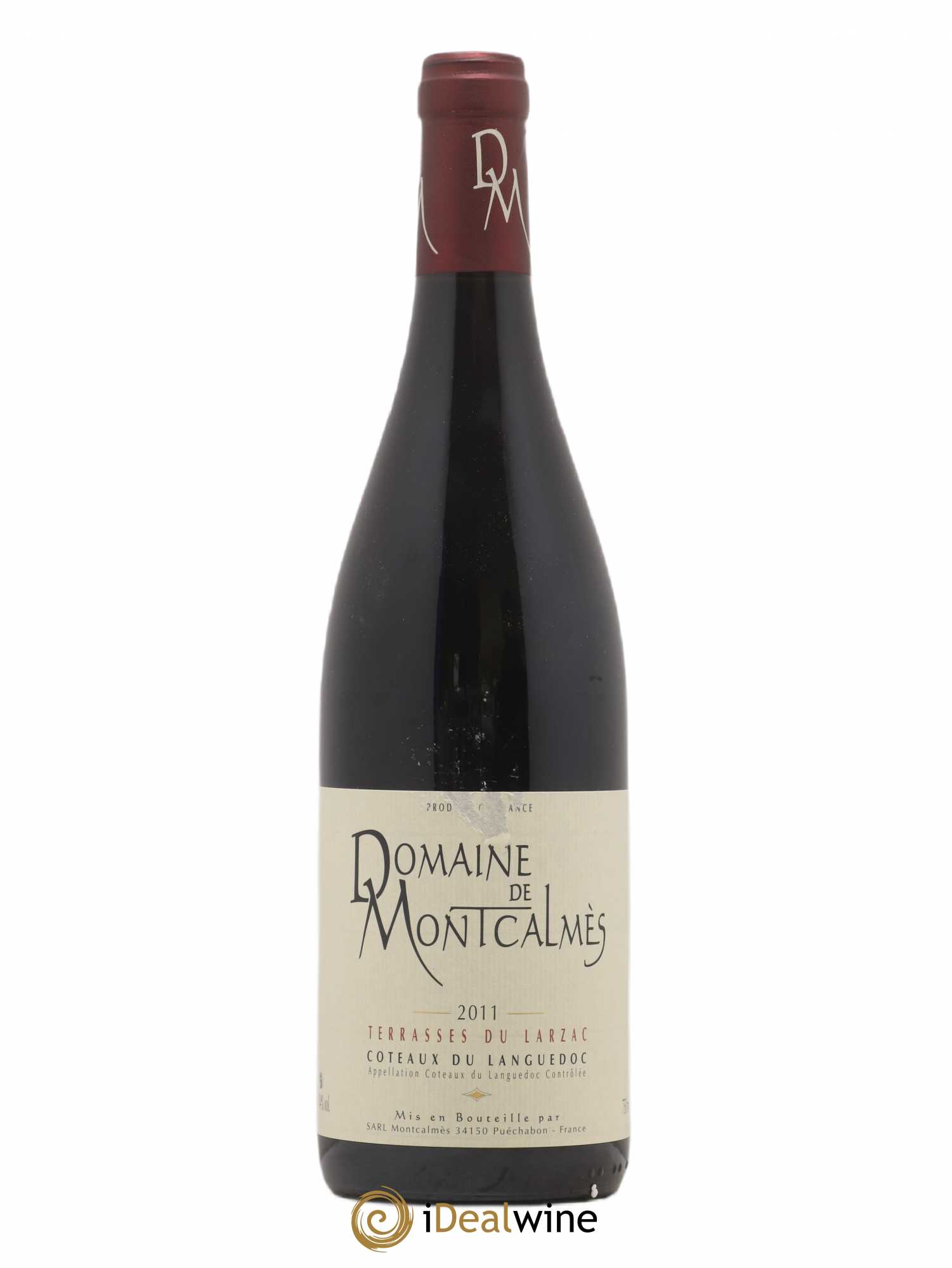Terrasses du Larzac Domaine de Montcalmès Frédéric Pourtalié 2011 - Lot de 1 bouteille - 0