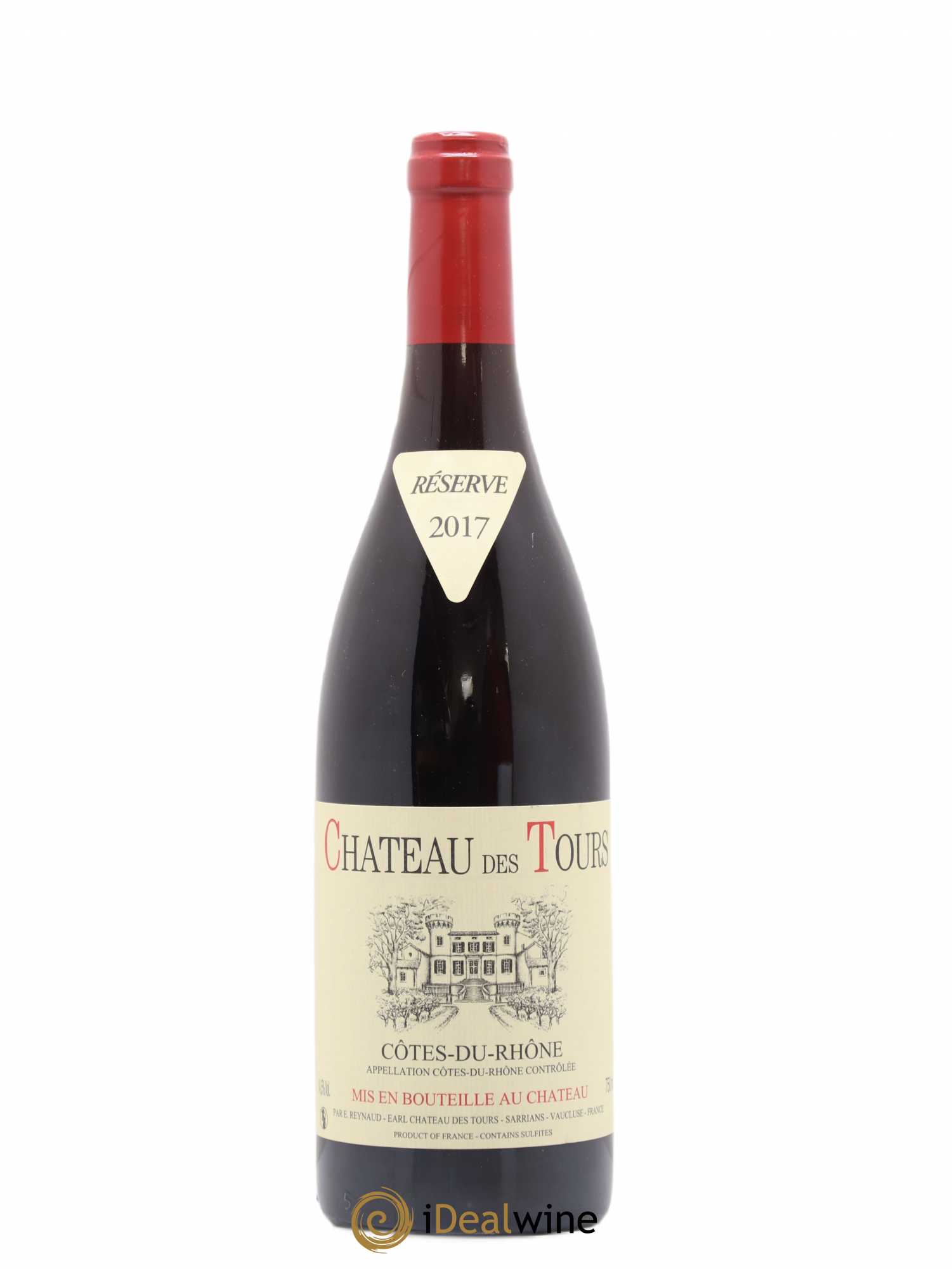 Côtes-du-Rhône Château des Tours Emmanuel Reynaud 2017 - Lot de 1 bouteille - 0