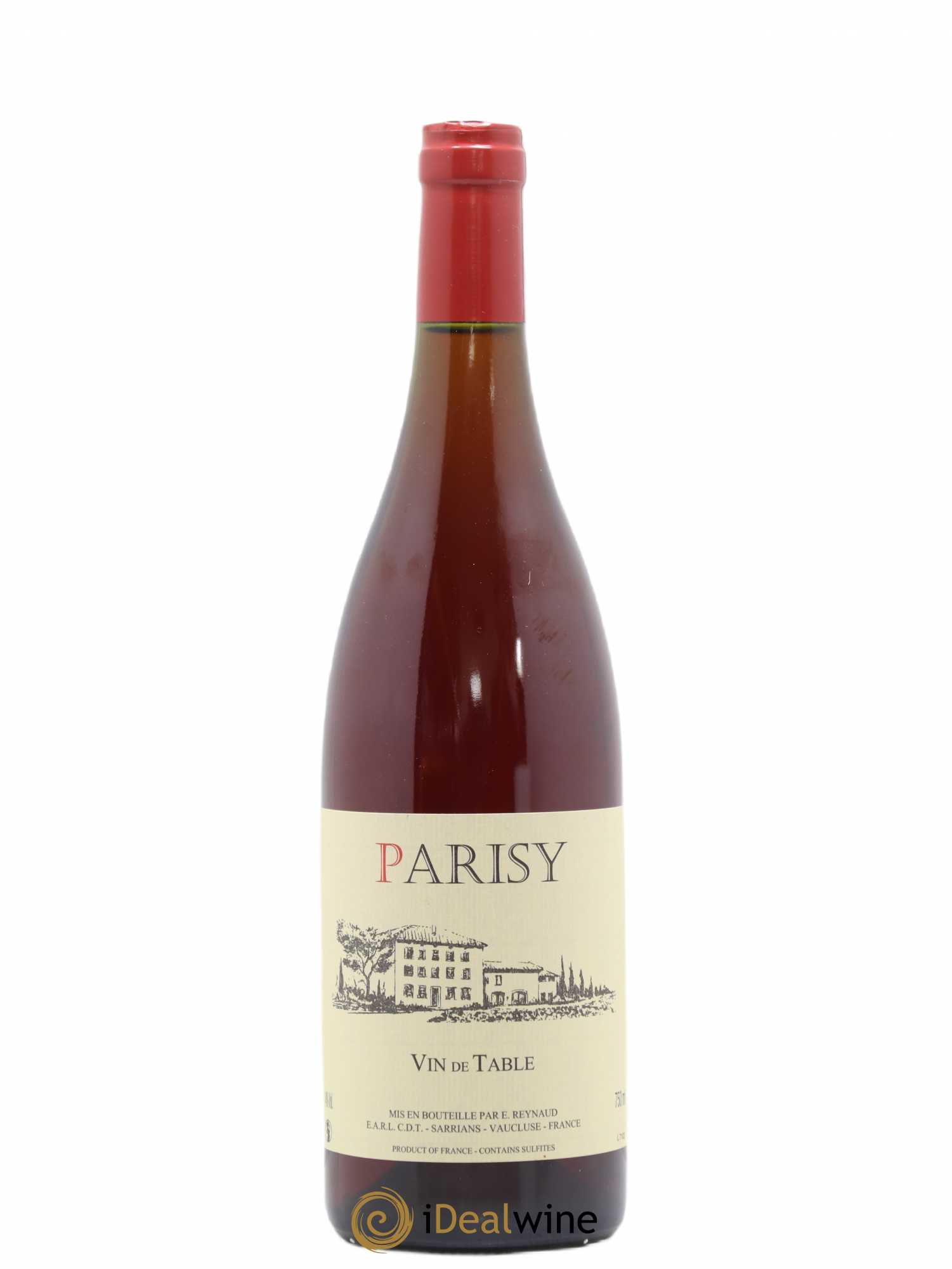 Vin de Table Parisy Emmanuel Reynaud - Lot de 1 bouteille - 0