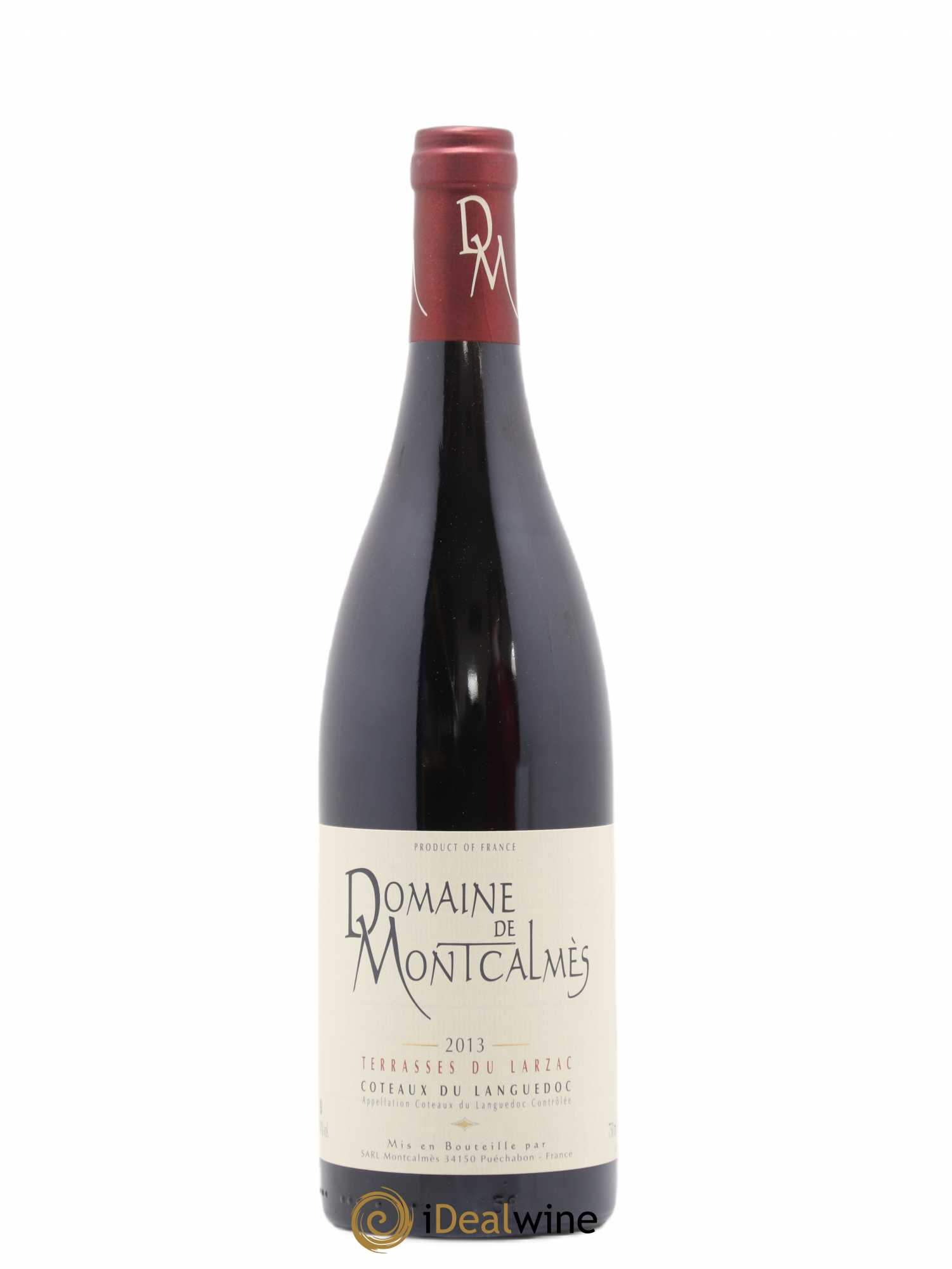 Terrasses du Larzac Domaine de Montcalmès Frédéric Pourtalié 2013 - Lot de 1 bouteille - 0