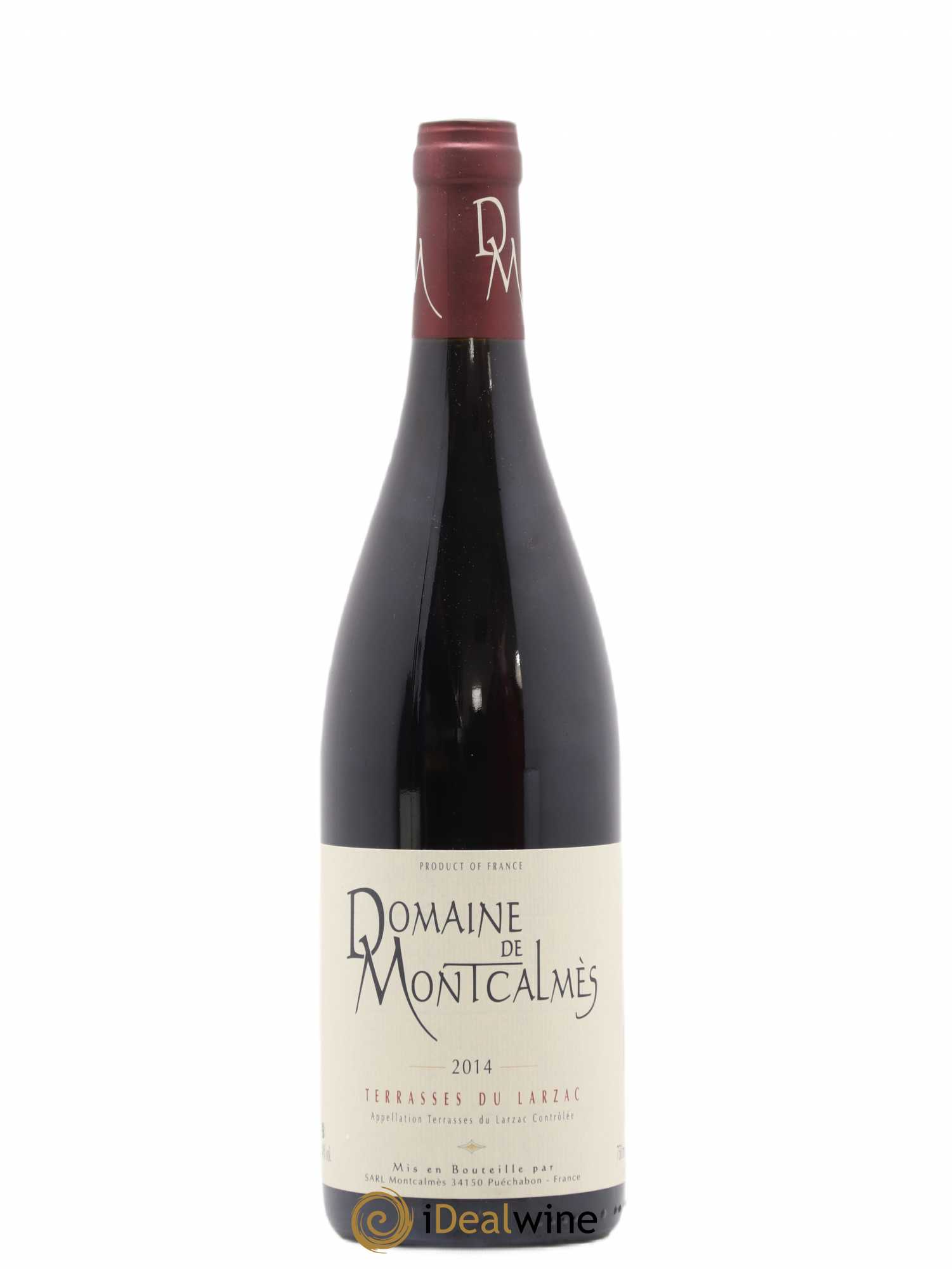 Terrasses du Larzac Domaine de Montcalmès Frédéric Pourtalié 2014 - Lot de 1 bouteille - 0