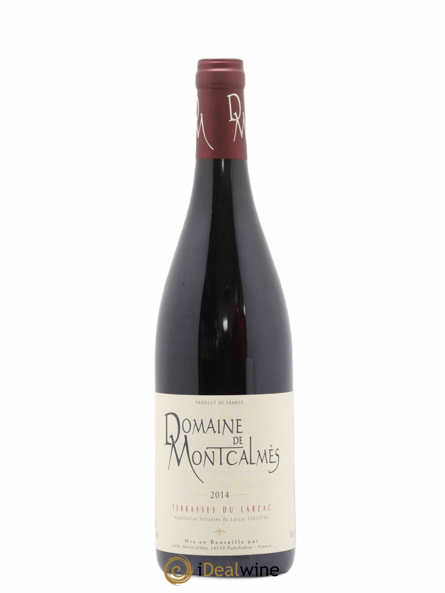 Terrasses du Larzac Domaine de Montcalmès Frédéric Pourtalié 2014 - Lot de 1 bouteille - 0