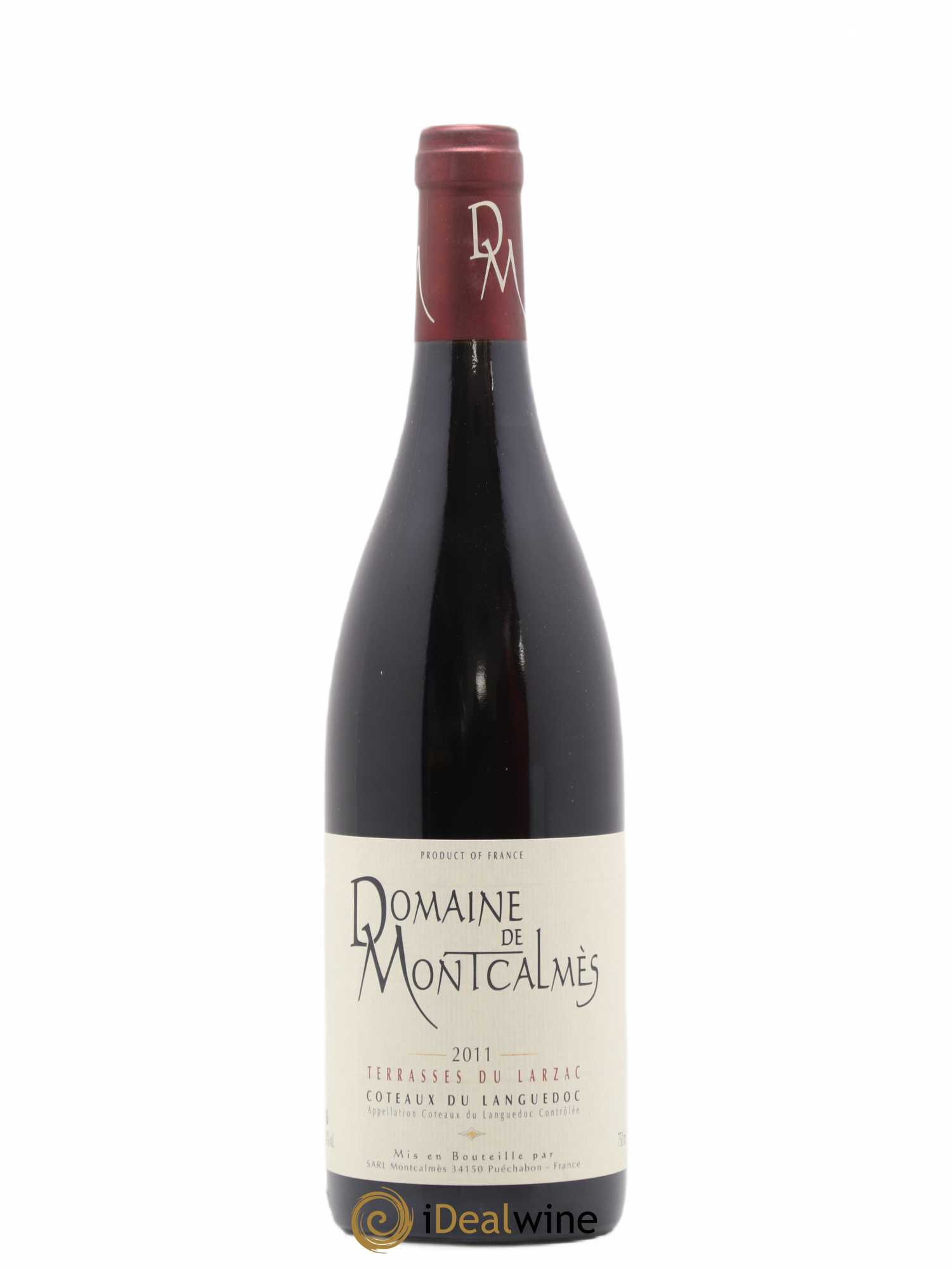 Terrasses du Larzac Domaine de Montcalmès Frédéric Pourtalié 2011 - Lot de 1 bouteille - 0
