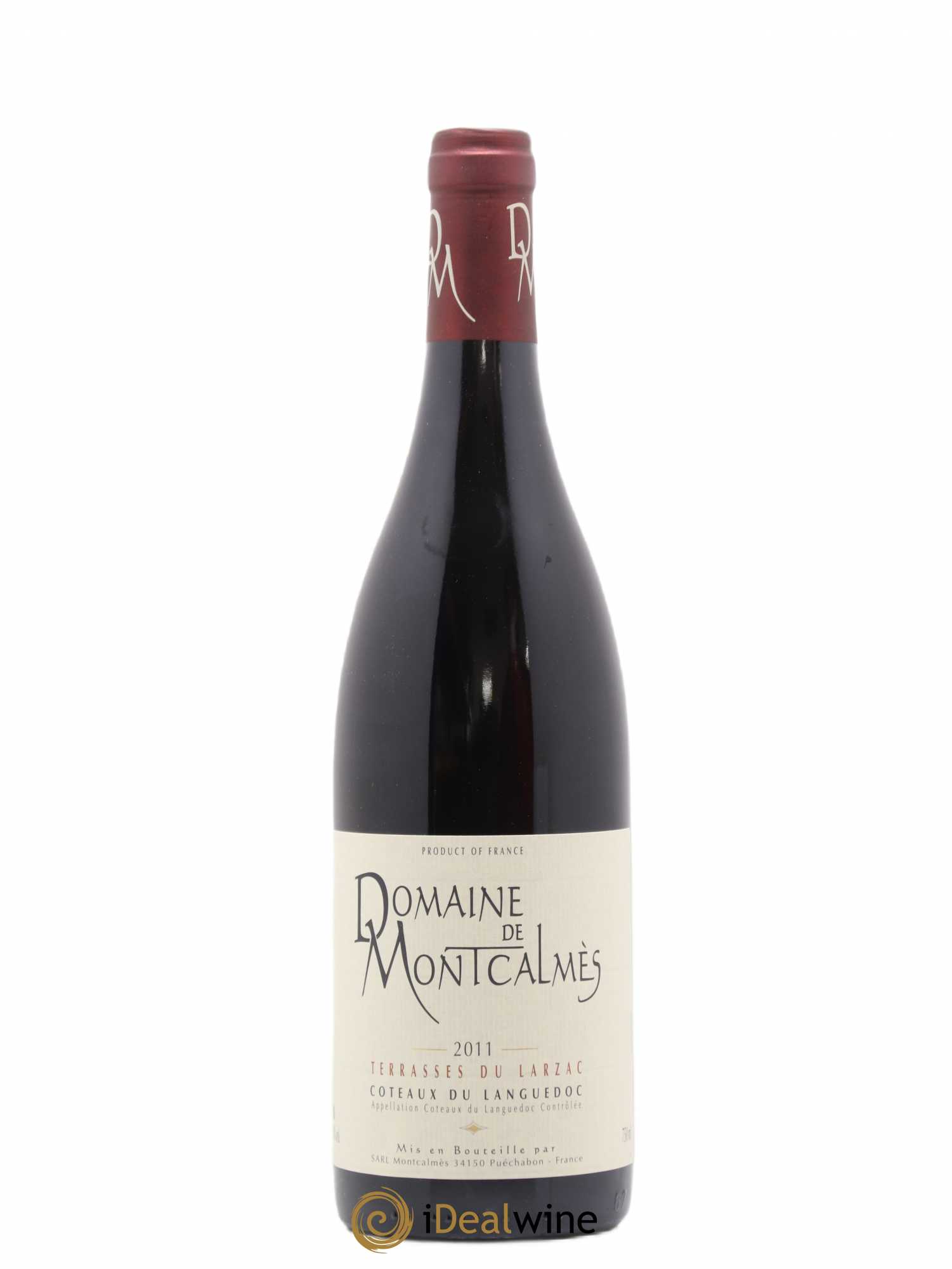 Terrasses du Larzac Domaine de Montcalmès Frédéric Pourtalié 2011 - Lot de 1 bouteille - 0