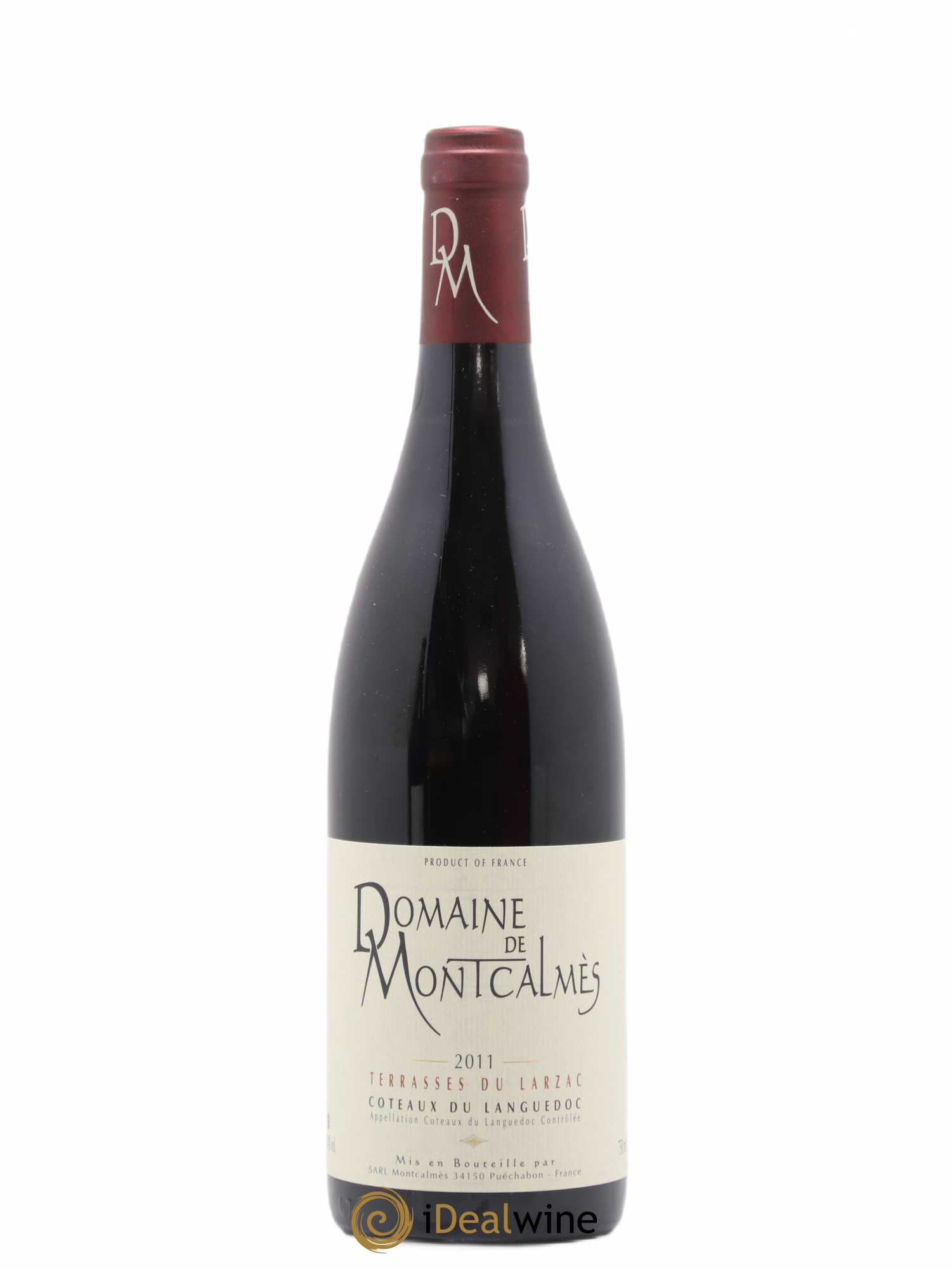 Terrasses du Larzac Domaine de Montcalmès Frédéric Pourtalié 2011 - Lot de 1 bouteille - 0