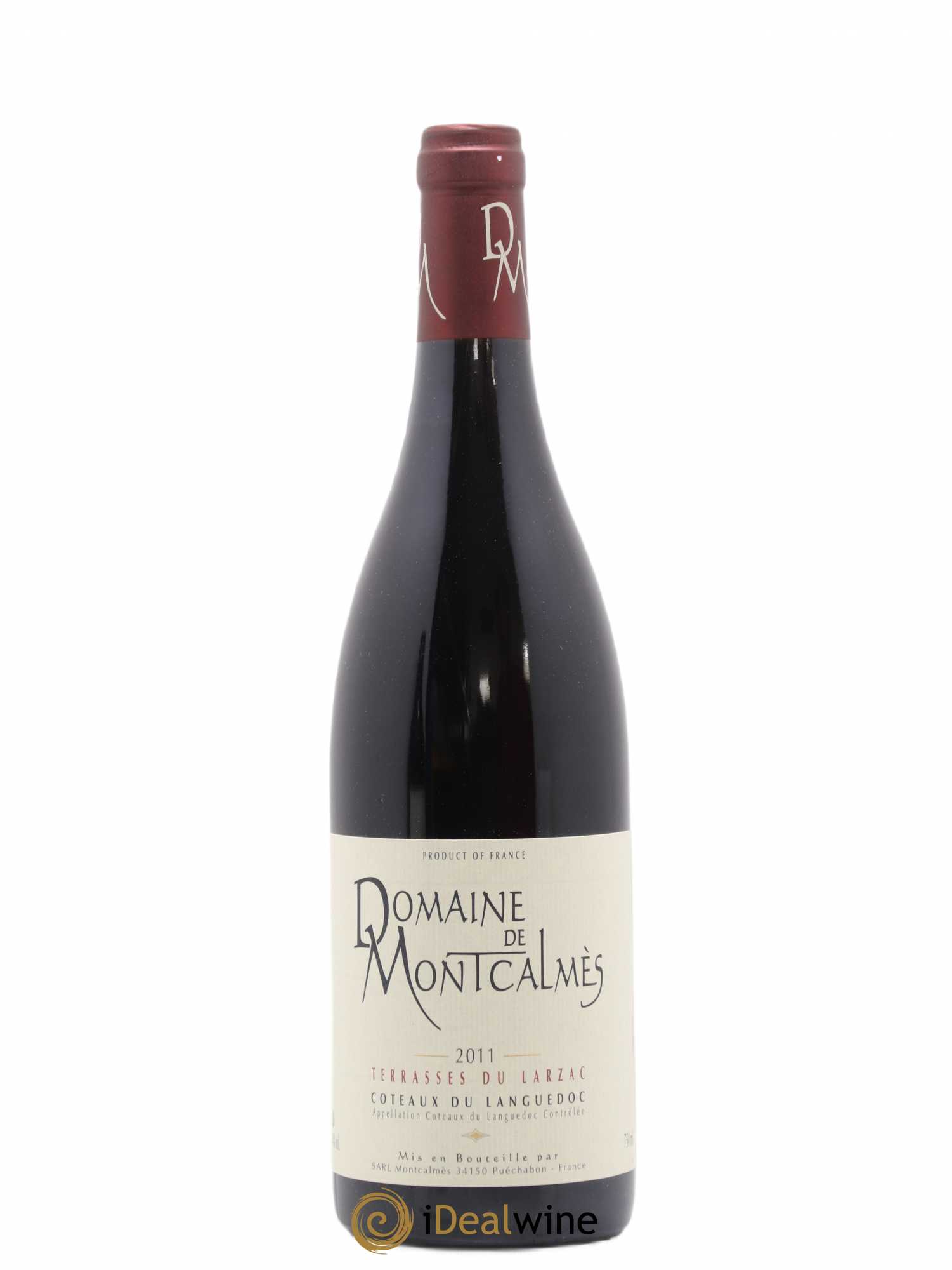 Terrasses du Larzac Domaine de Montcalmès Frédéric Pourtalié 2011 - Lot de 1 bouteille - 0