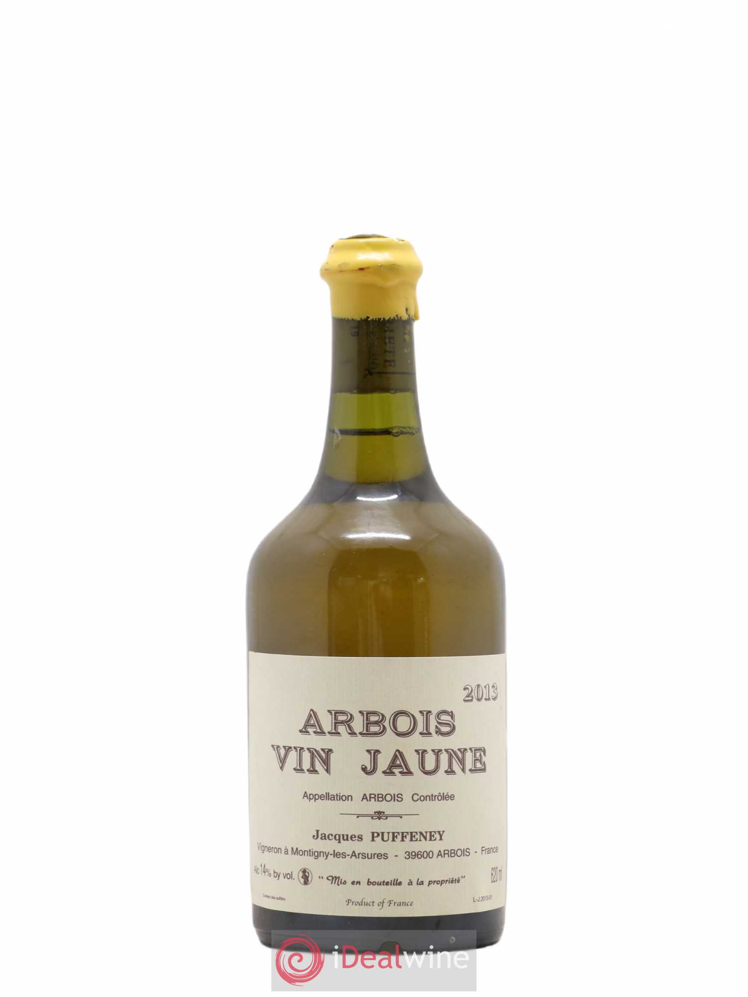 Arbois Vin Jaune Jacques Puffeney 2013 - Lot de 1 bouteille - 0