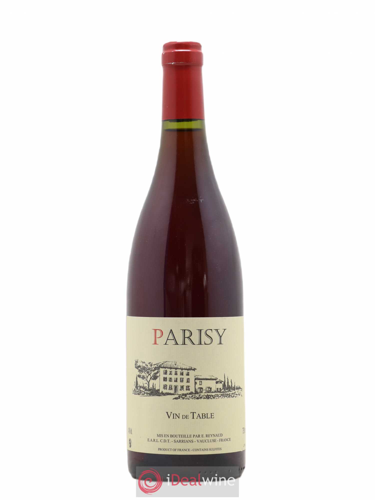 Vin de Table Parisy Emmanuel Reynaud - Posten von 1 Flasche - 0