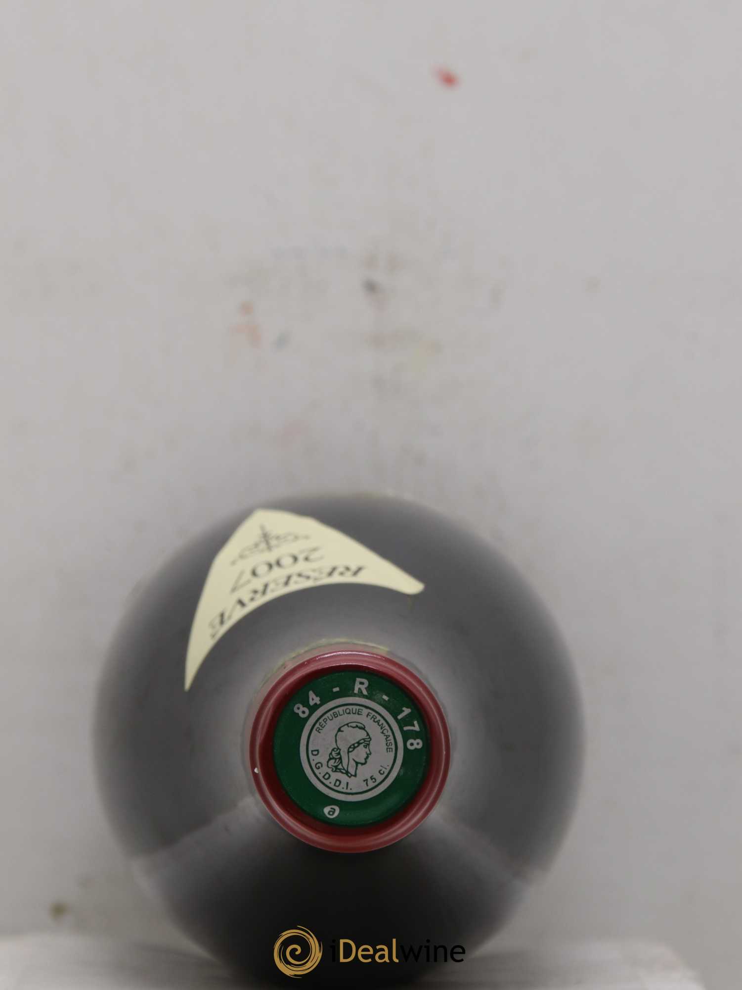 Côtes-du-Rhône Cuvée Syrah Château de Fonsalette 2007 - Lot de 1 bouteille - 1