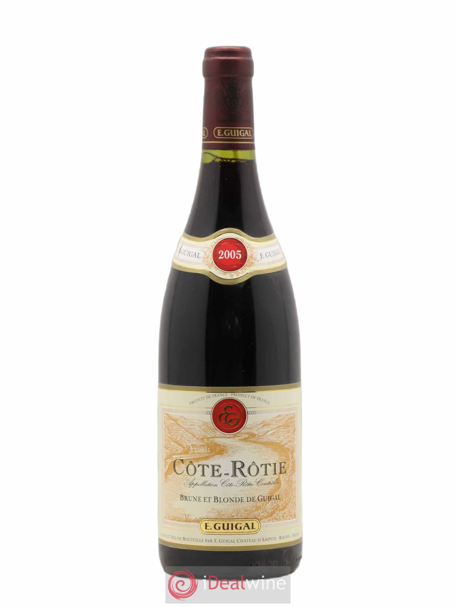 Côte-Rôtie Côtes Brune et Blonde Guigal 2005 - Lot de 1 bouteille - 0