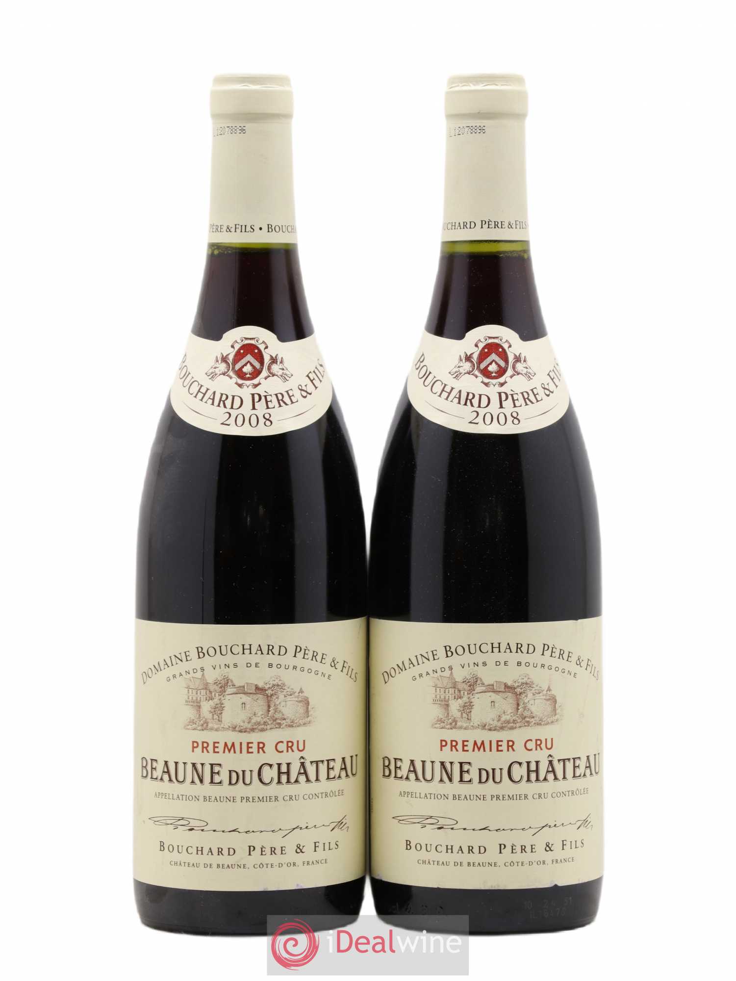 Beaune 1er Cru du Château Bouchard Père & Fils 2008 - Lot de 2 bouteilles - 0