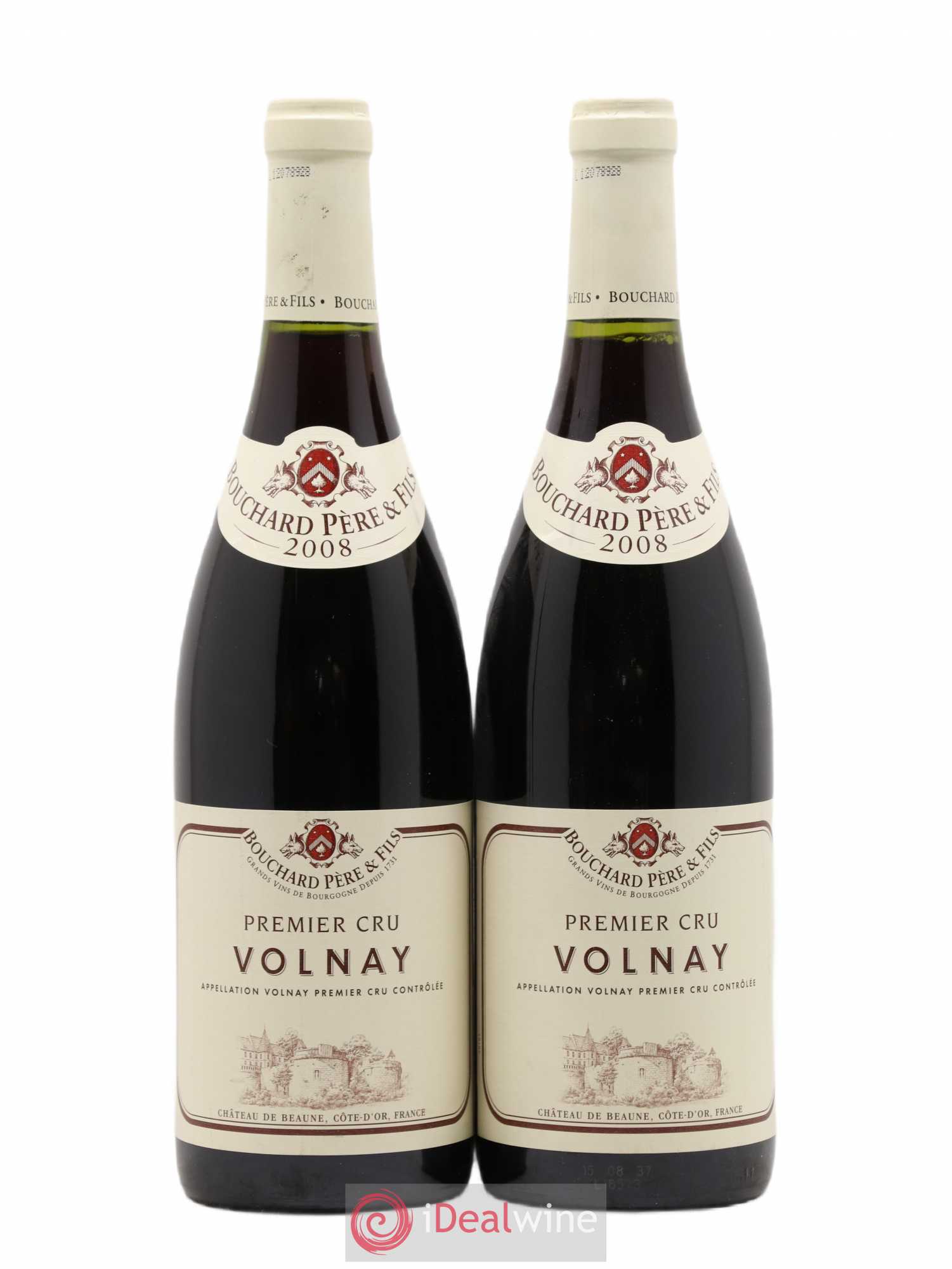 Volnay 1er Cru Bouchard Père et Fils 2008 - Lot de 2 bouteilles - 0