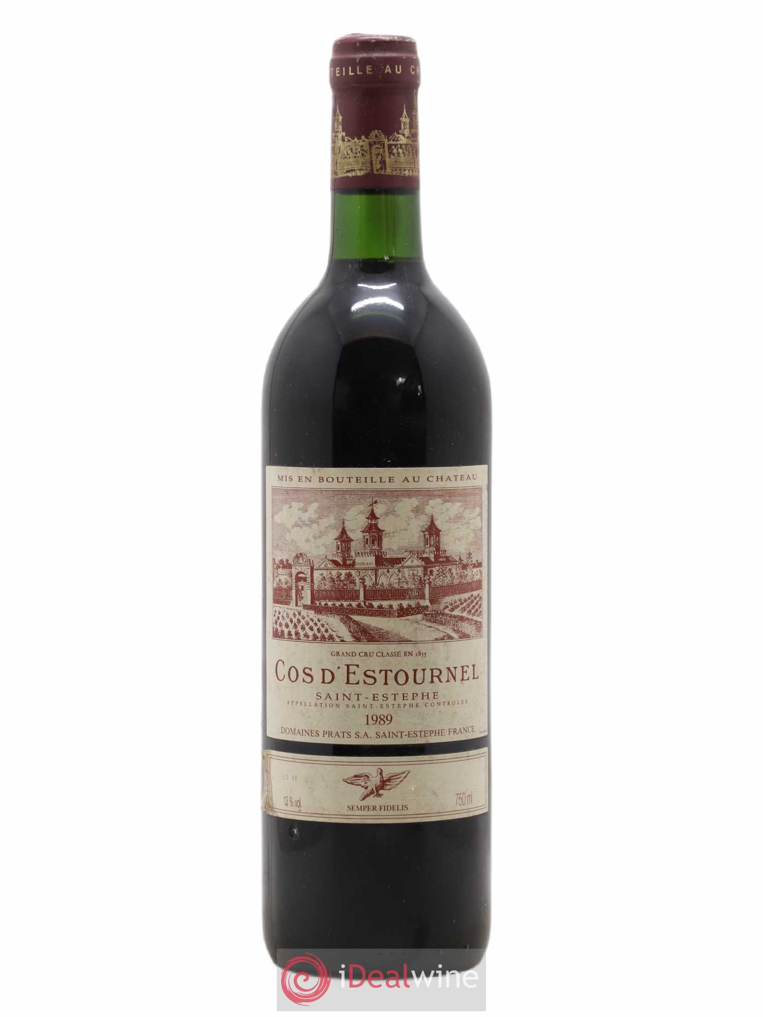 Cos d'Estournel 2ème Grand Cru Classé 1989 - Lot de 1 bouteille - 0