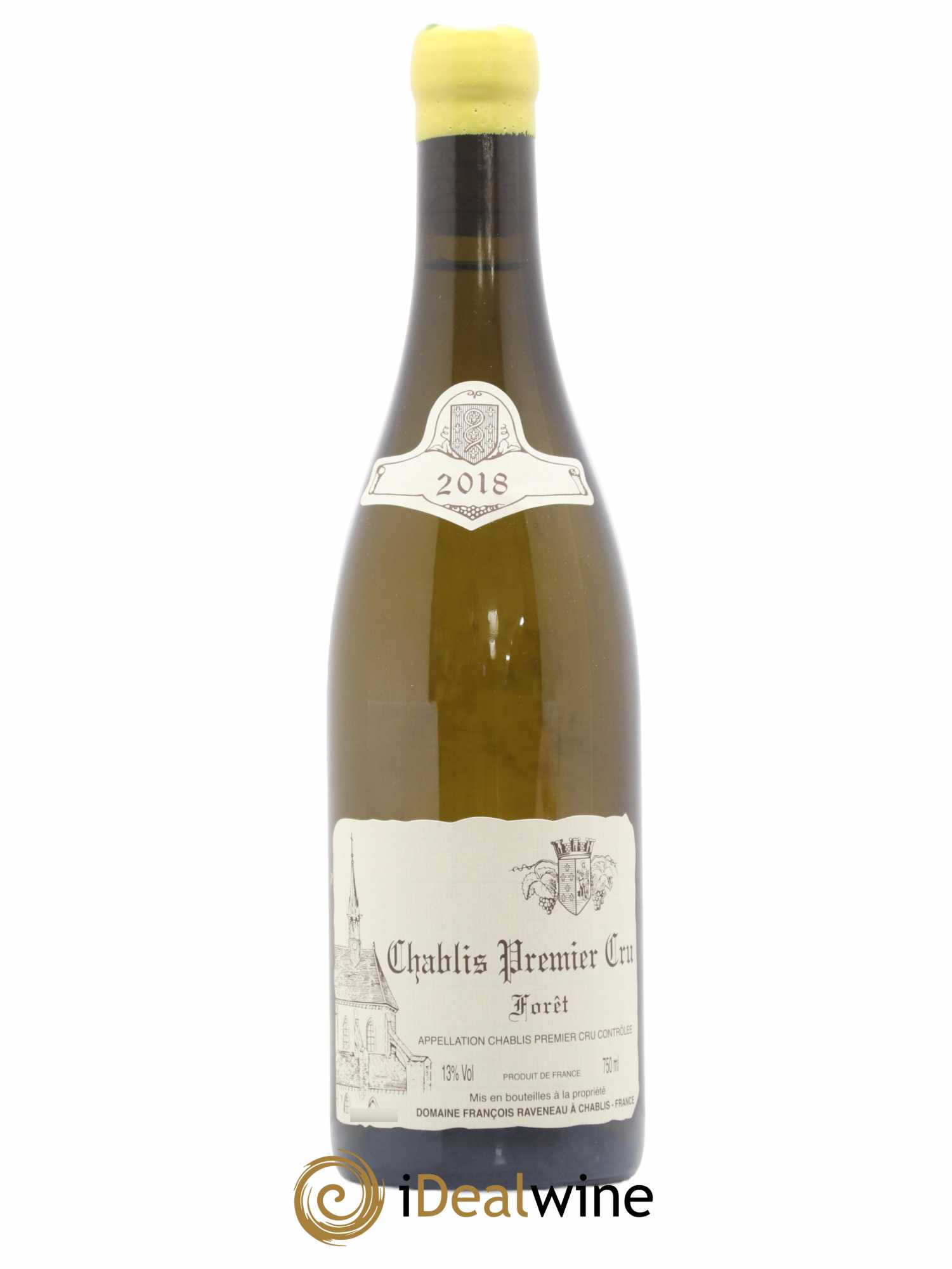 Chablis 1er Cru Forêt Raveneau (Domaine) 2018 - Lot de 1 bouteille - 0