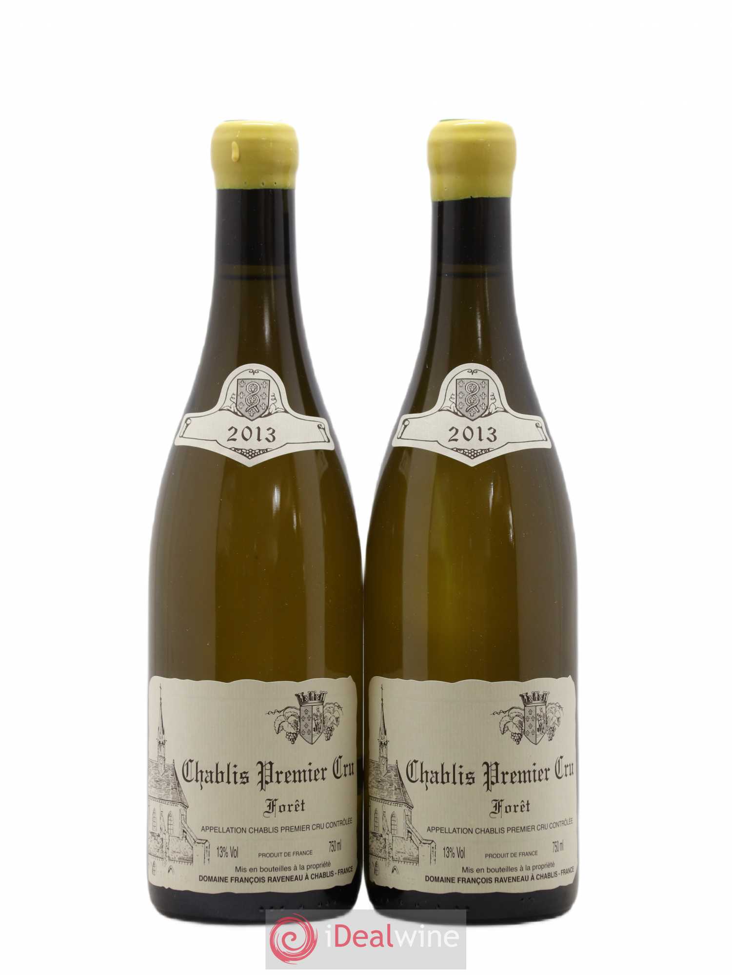 Chablis 1er Cru Forêt Raveneau (Domaine) 2013 - Lot de 2 bouteilles - 0