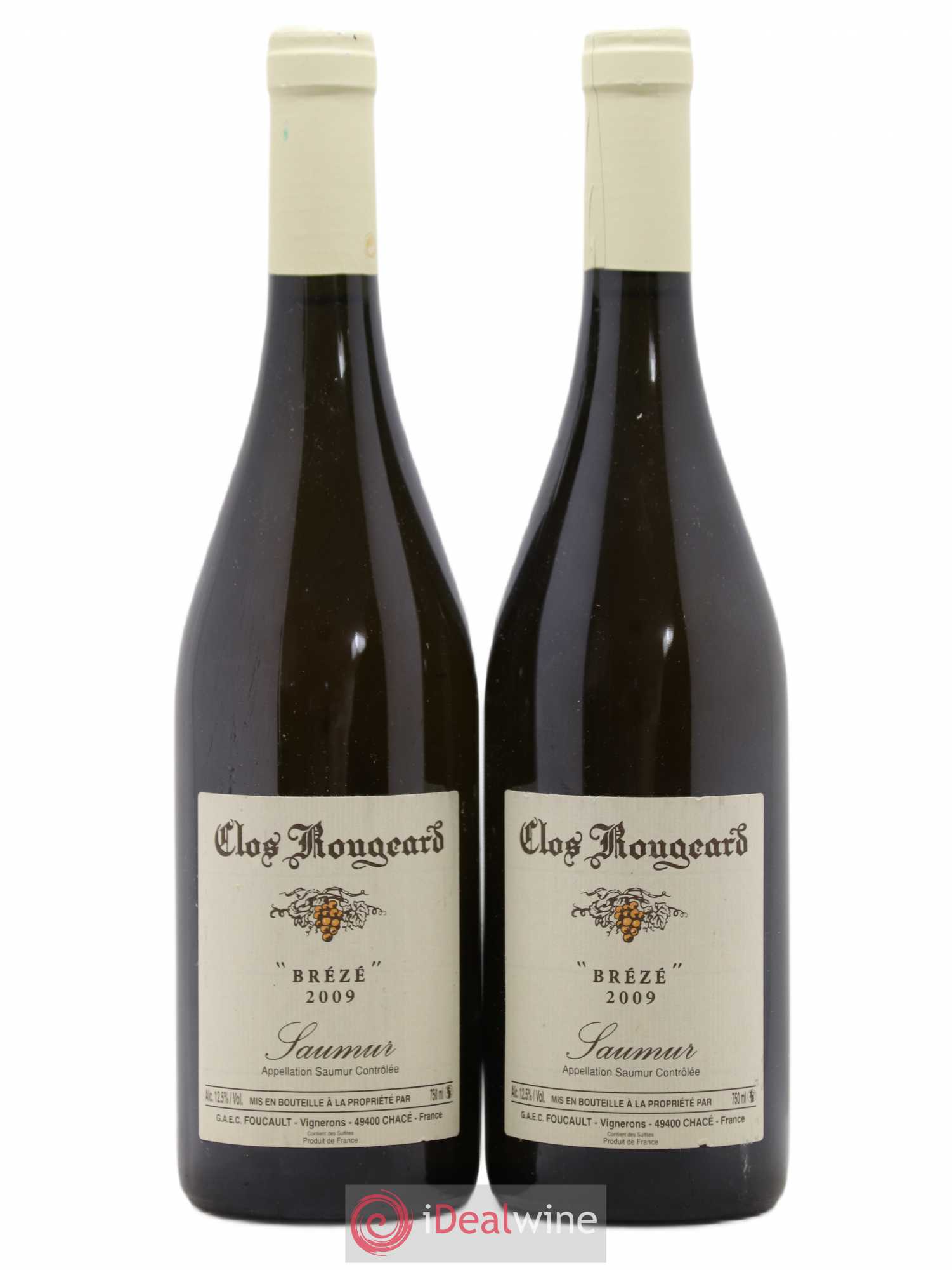 Saumur Brézé Clos Rougeard 2009 - Lot de 2 bouteilles - 0