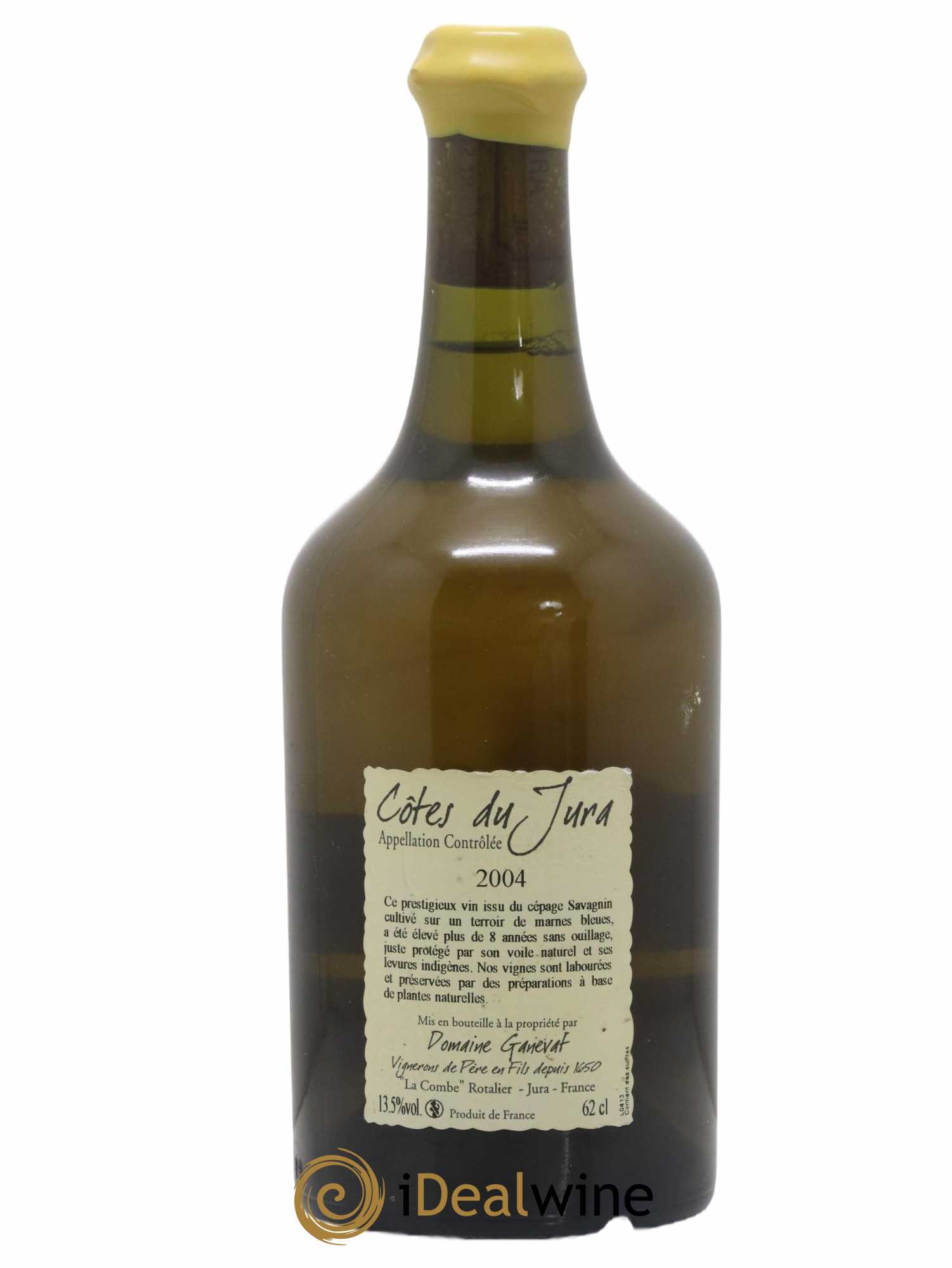 Côtes du Jura Vin Jaune Jean-François Ganevat (Domaine) 2004 - Lot de 1 bouteille - 1