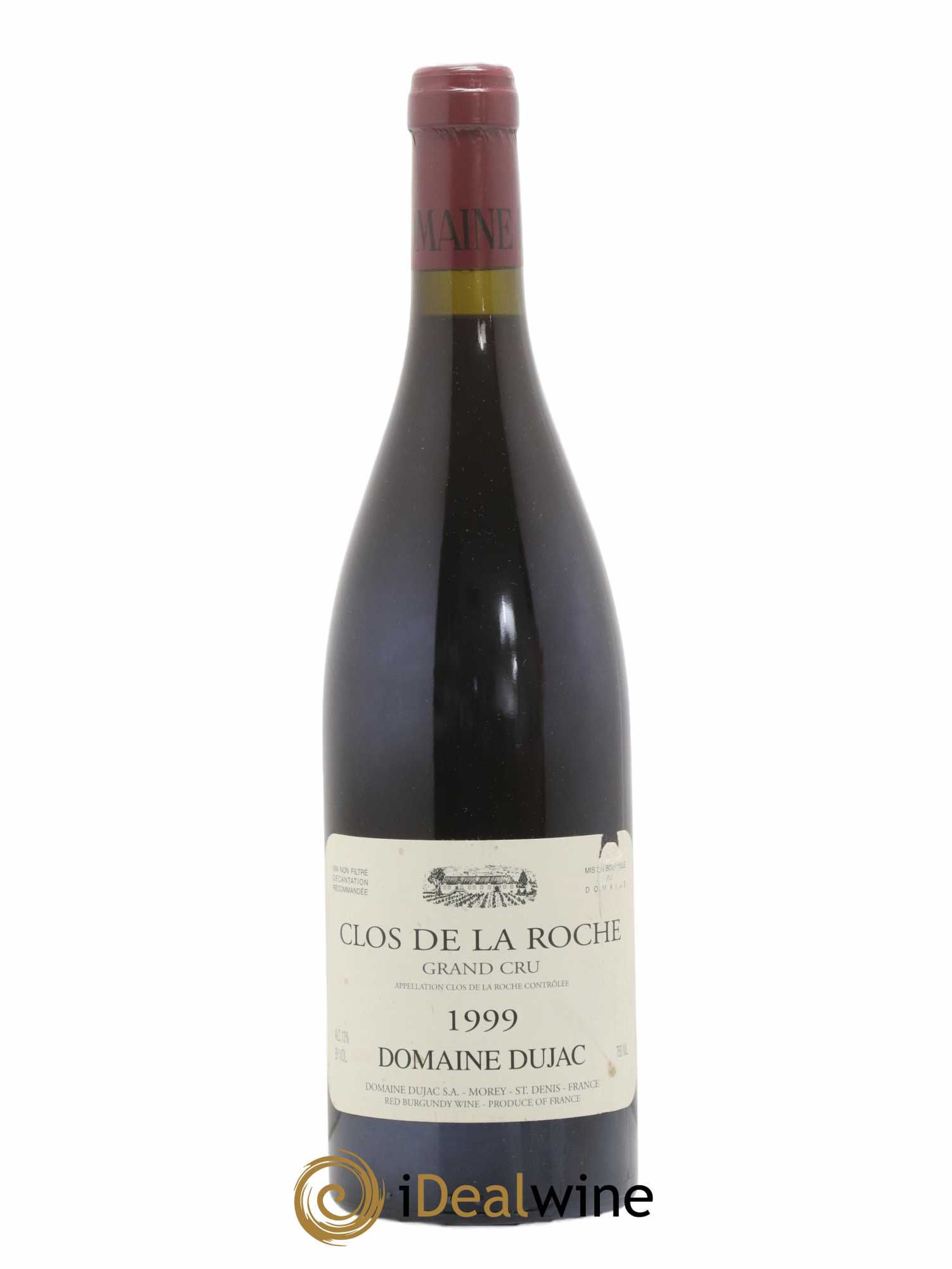 Clos de la Roche Grand Cru Dujac (Domaine) 1999 - Lot de 1 bouteille - 0
