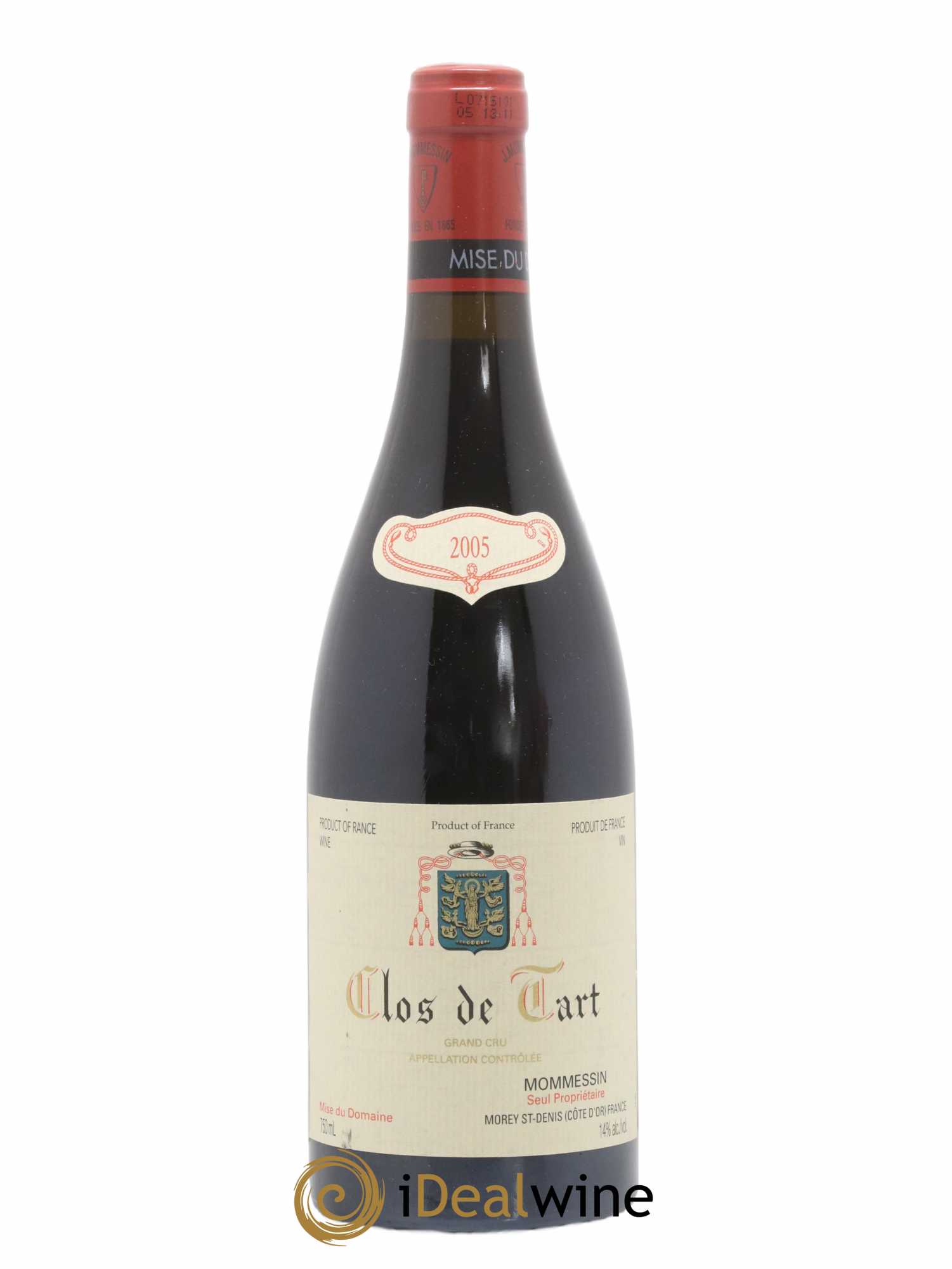 Clos de Tart Grand Cru Clos de Tart 2005 - Lot de 1 bouteille - 0