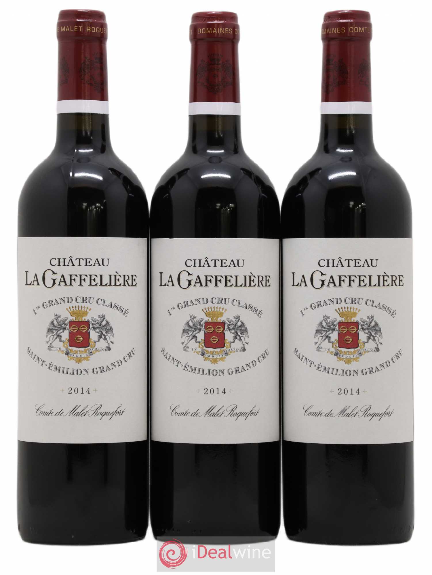 Château la Gaffelière 1er Grand Cru Classé B 2014 - Lot de 3 bouteilles - 0