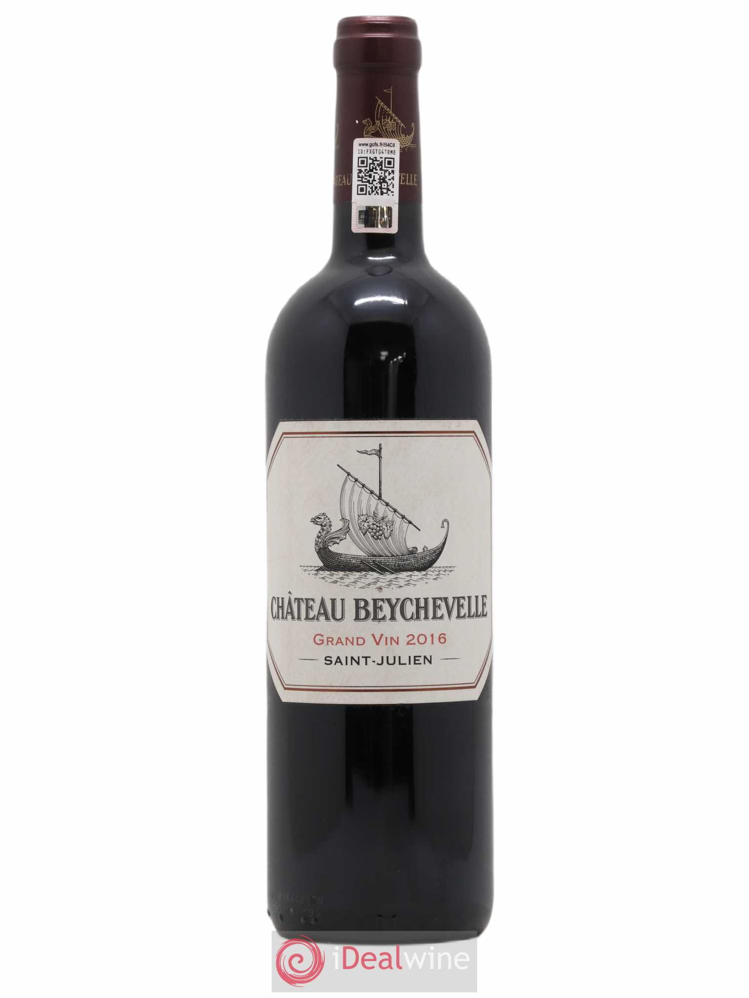 Château Beychevelle 4ème Grand Cru Classé 2016 - Lot de 1 bouteille - 0