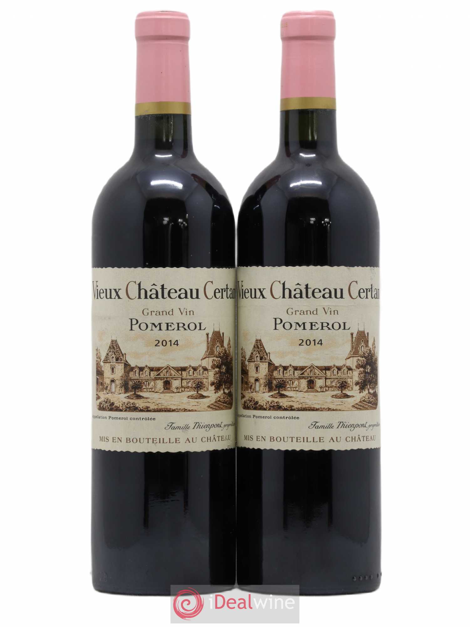 Vieux Château Certan 2014 - Lot de 2 bouteilles - 0