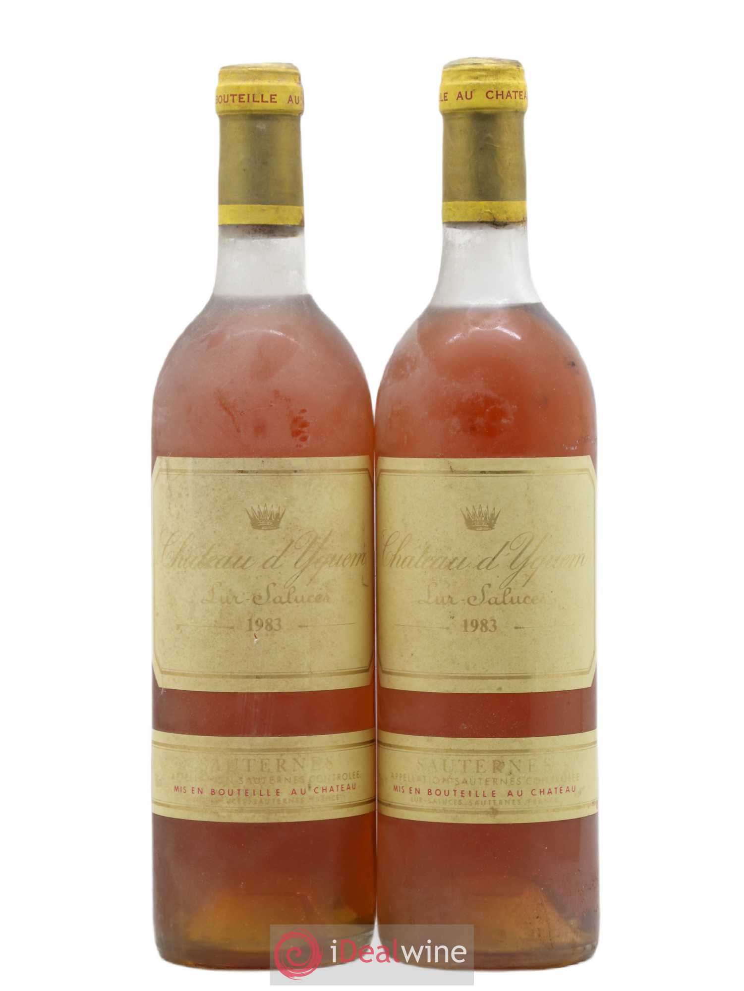 Château d' Yquem 1er Cru Classé Supérieur 1983 - Lotto di 2 bottiglie - 0