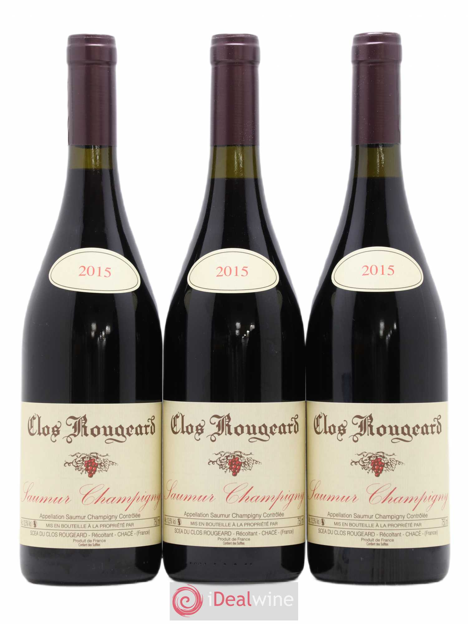 Saumur-Champigny Clos Rougeard 2015 - Posten von 3 Flaschen - 0