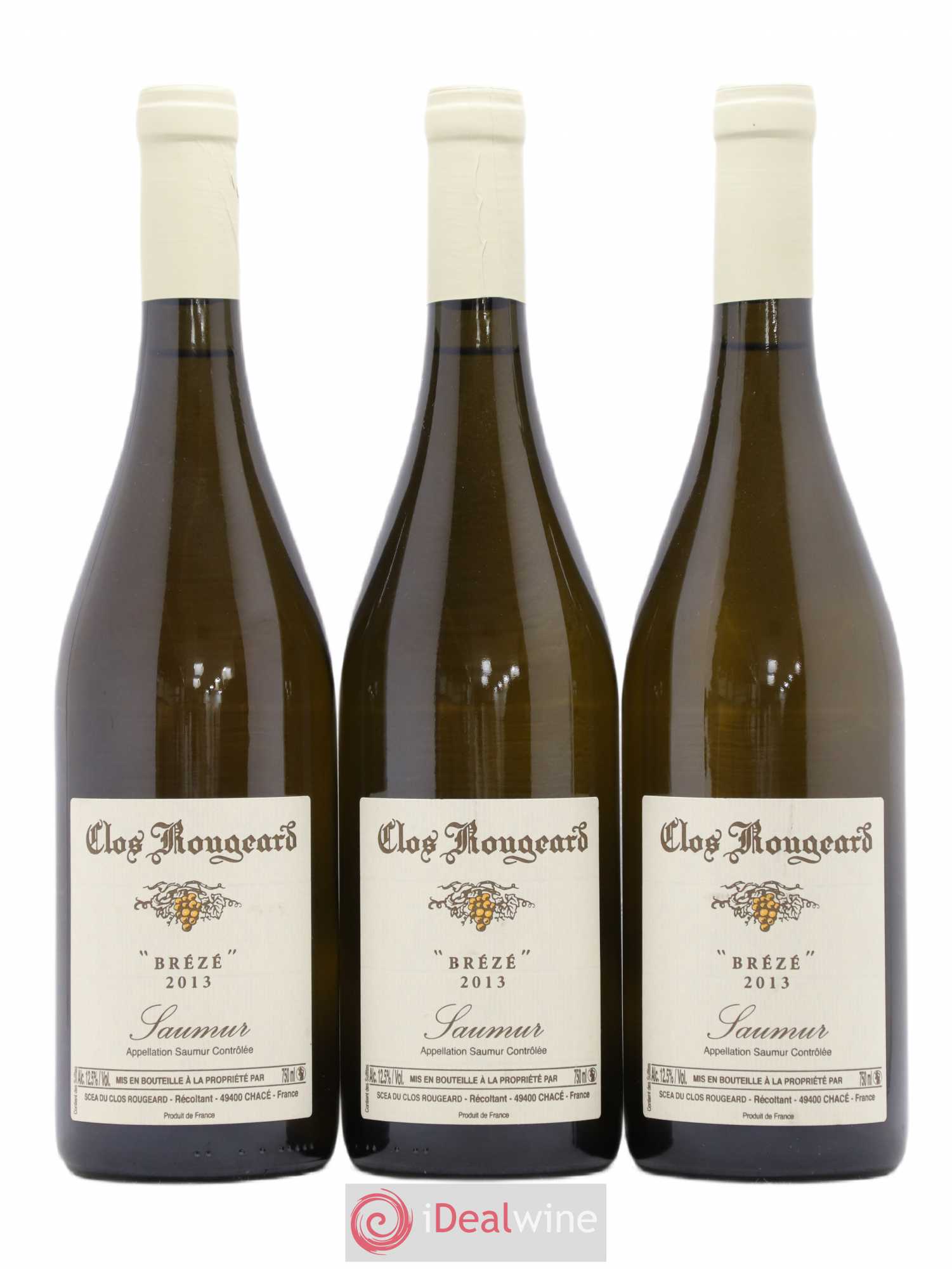 Saumur Brézé Clos Rougeard 2013 - Lot de 3 bouteilles - 0