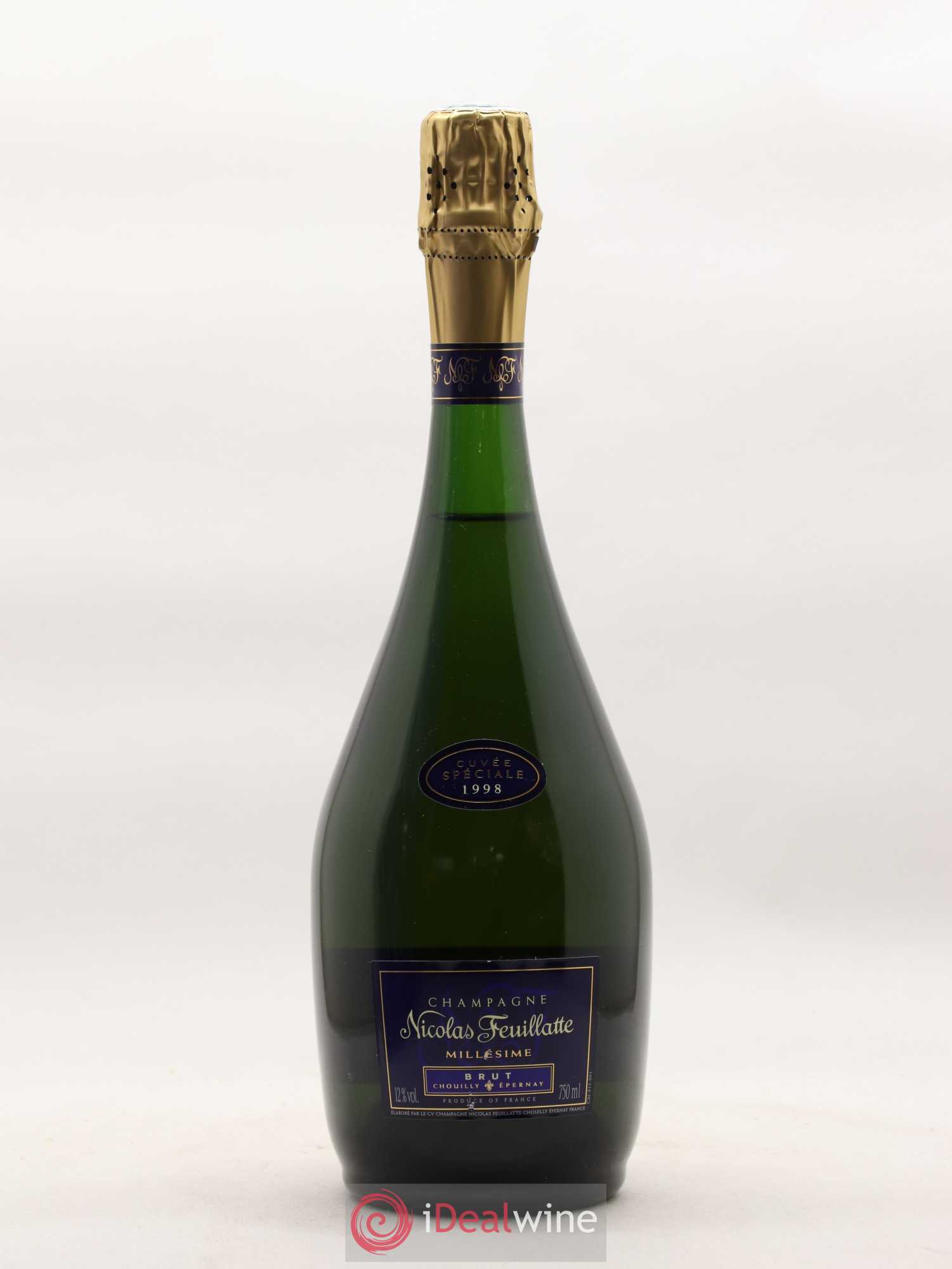Champagne Cuvée Spéciale Nicolas Feuillate 1998 - Posten von 1 Flasche - 1