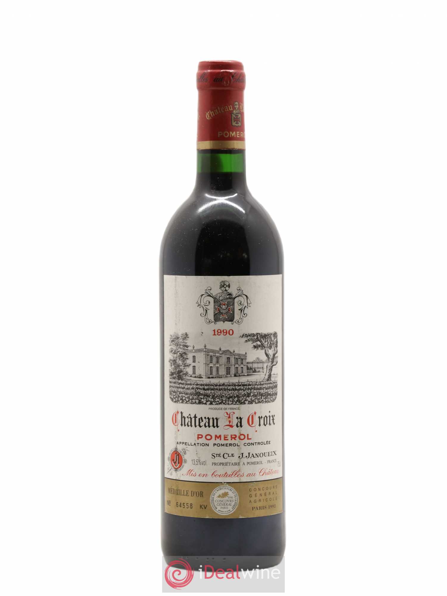 Château la Croix 1990 - Lot de 1 bouteille - 0