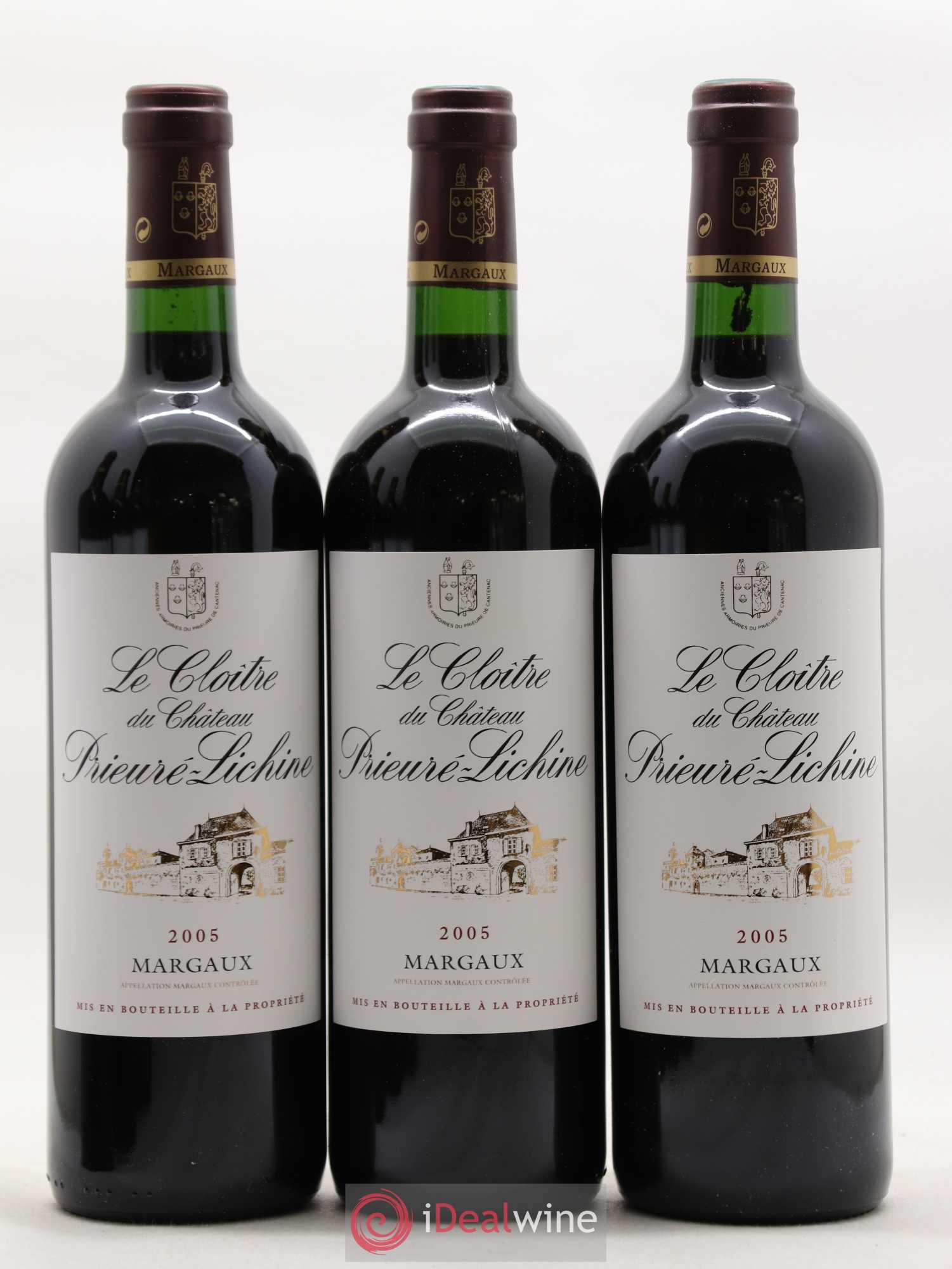 Cloître de Prieuré Lichine 2005 - Lot de 6 bouteilles - 1