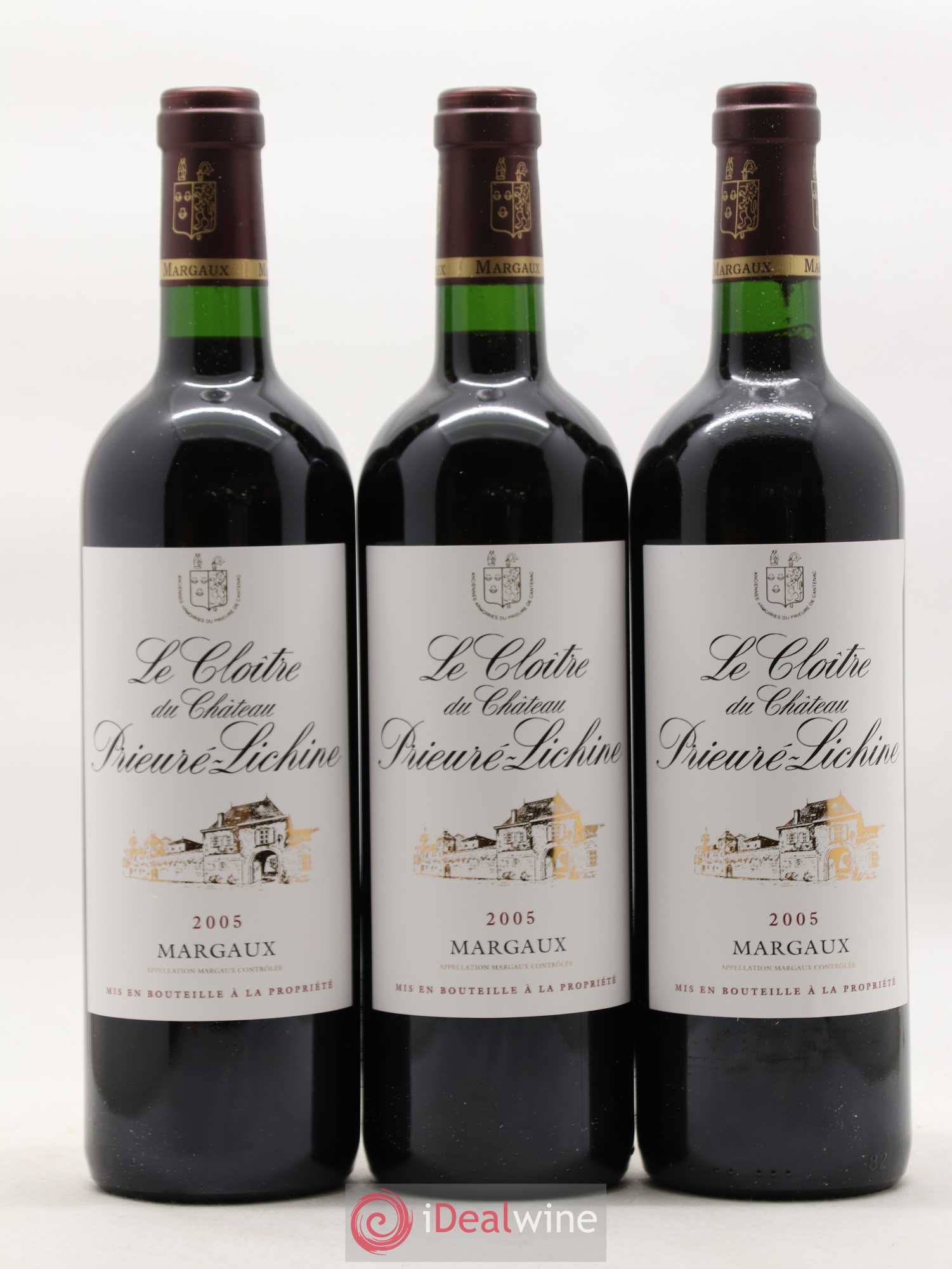Cloître de Prieuré Lichine 2005 - Lot de 6 bouteilles - 2