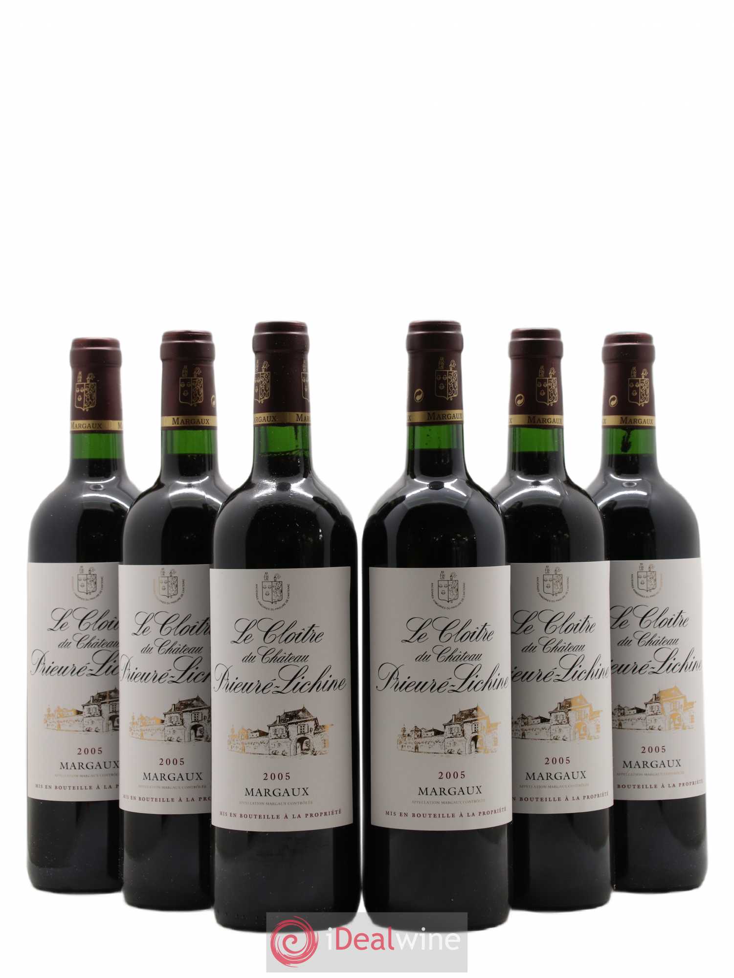 Cloître de Prieuré Lichine 2005 - Lot de 6 bouteilles - 0