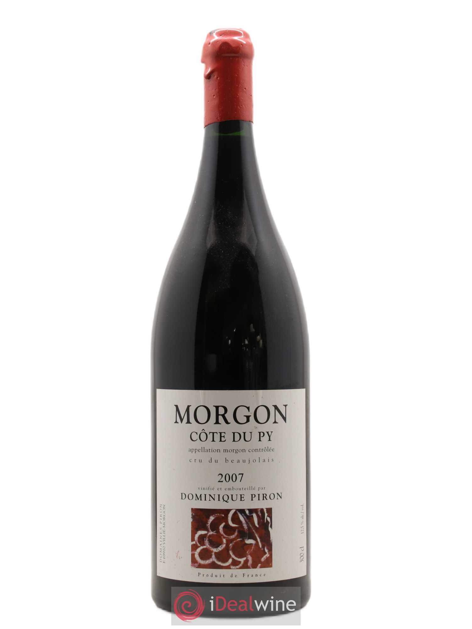 Morgon Côte du Py Dominique Piron (Domaine) 2007 - Lot de 1 double magnum - 0