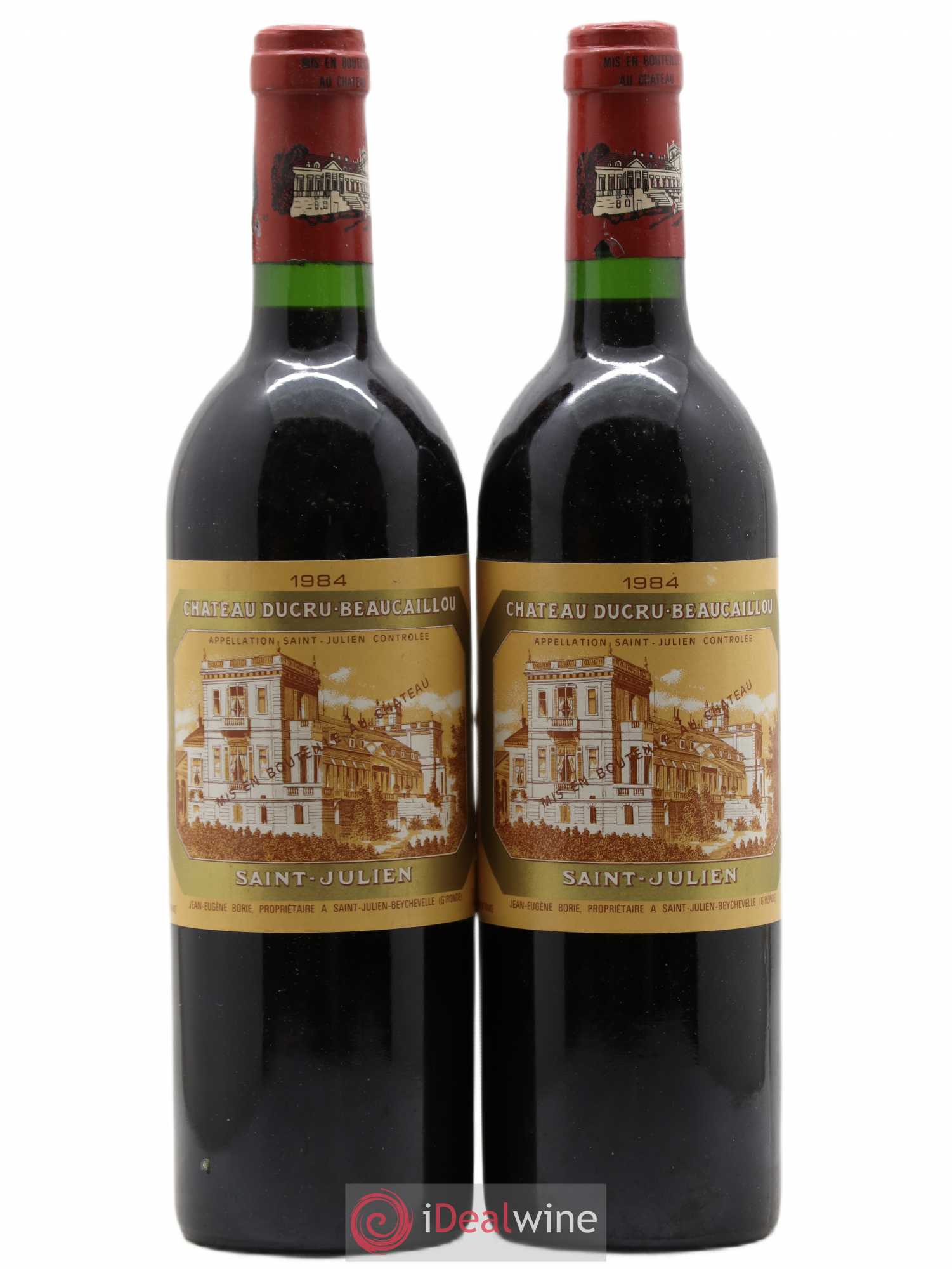 Château Ducru Beaucaillou 2ème Grand Cru Classé 1984 - Lot de 2 bouteilles - 0