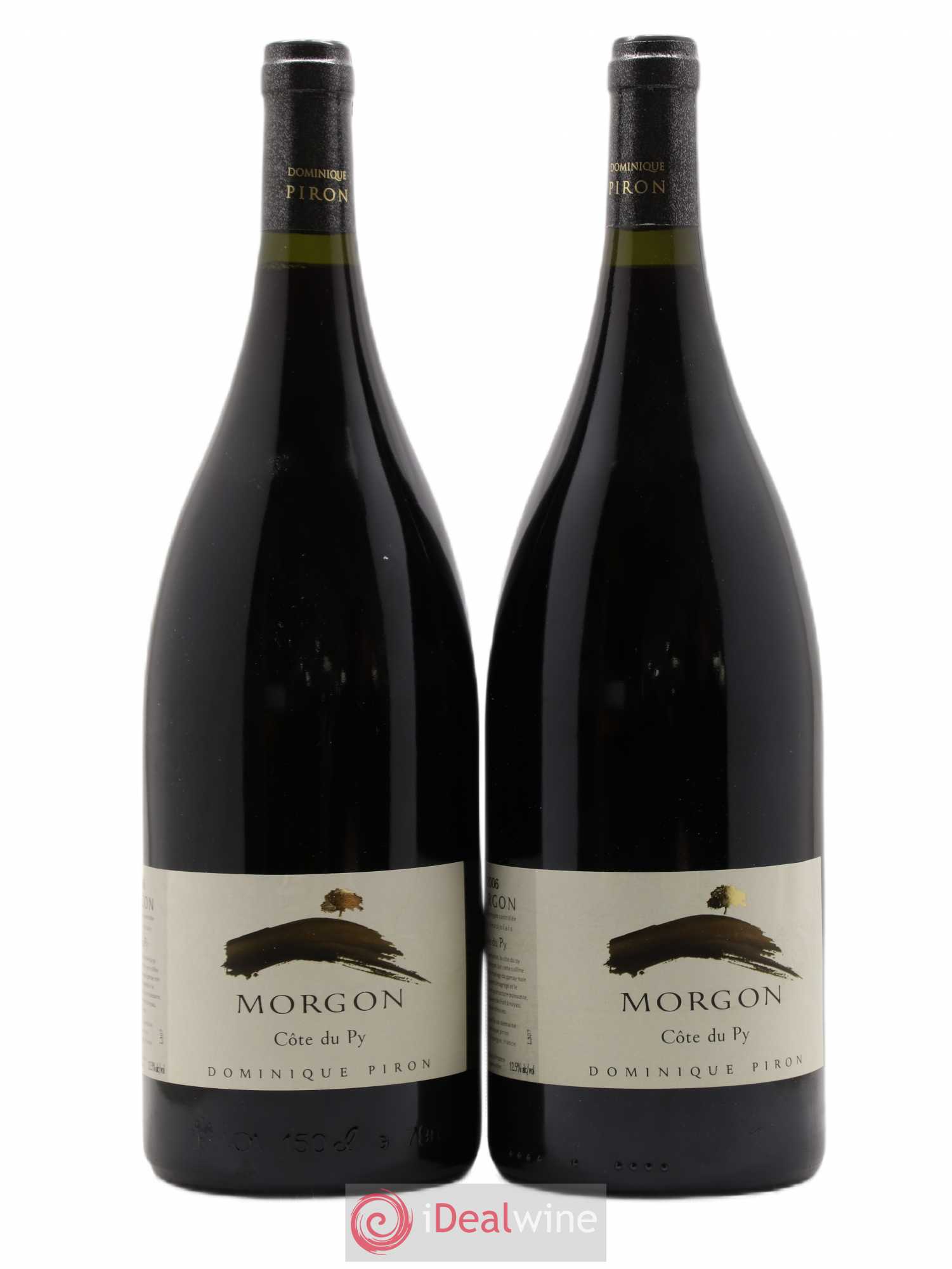 Morgon Côte du Py Dominique Piron (Domaine) 2006 - Lot de 2 magnums - 0