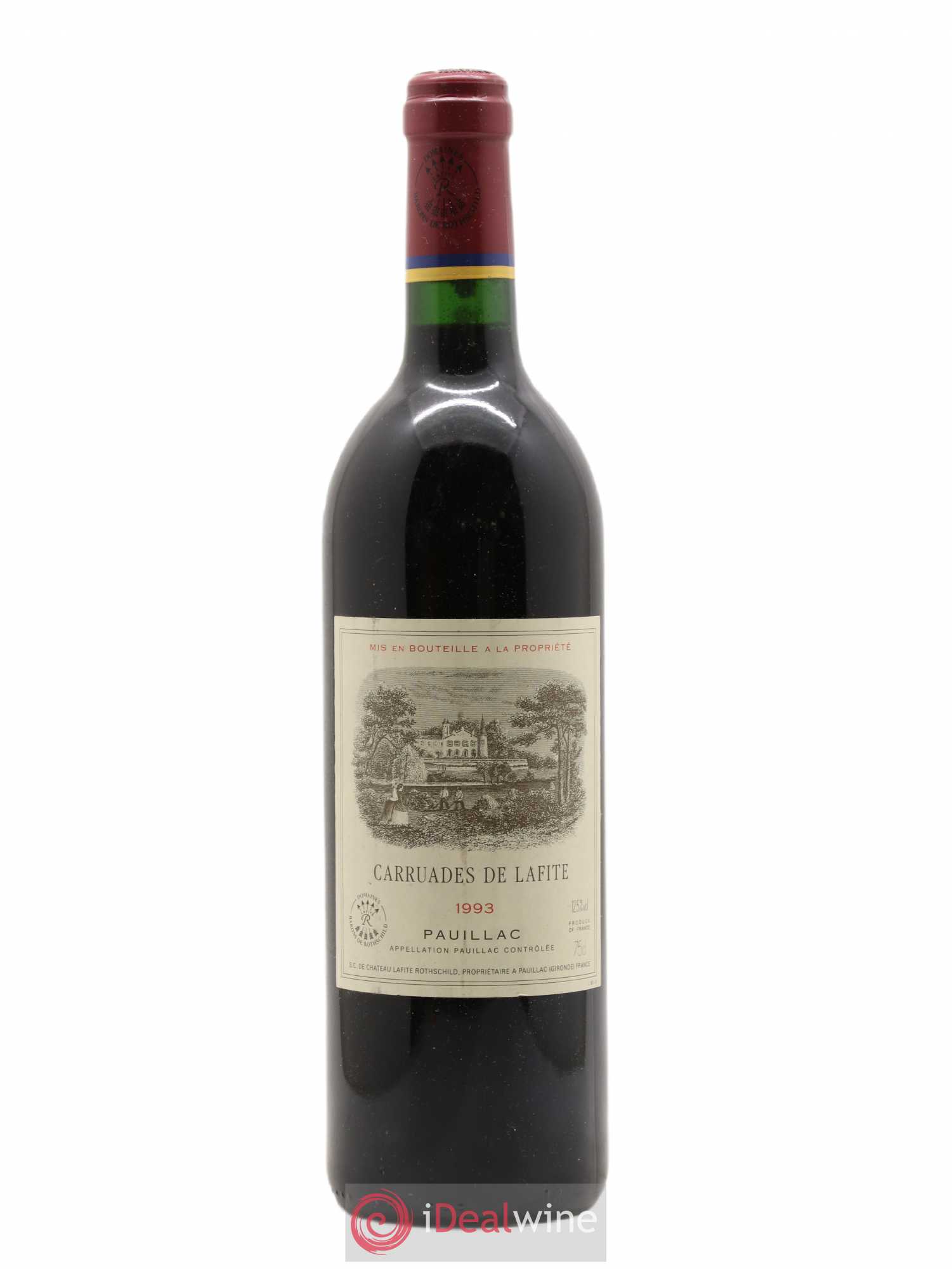 Carruades de Lafite Rothschild Second Vin 1993 - Lot de 1 bouteille - 0