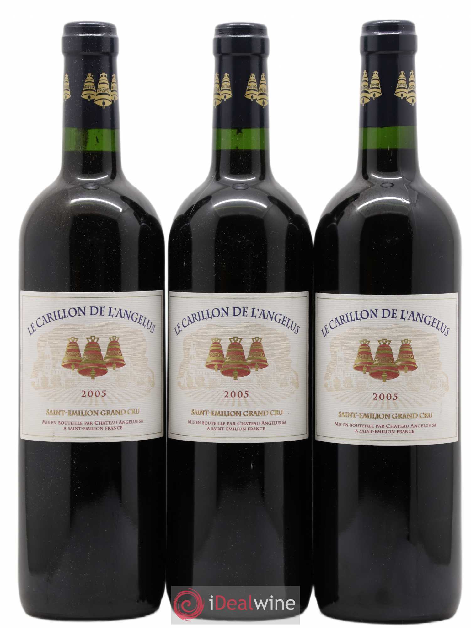 Le Carillon de l'Angélus Second Vin 2005 - Lot de 3 bouteilles - 0